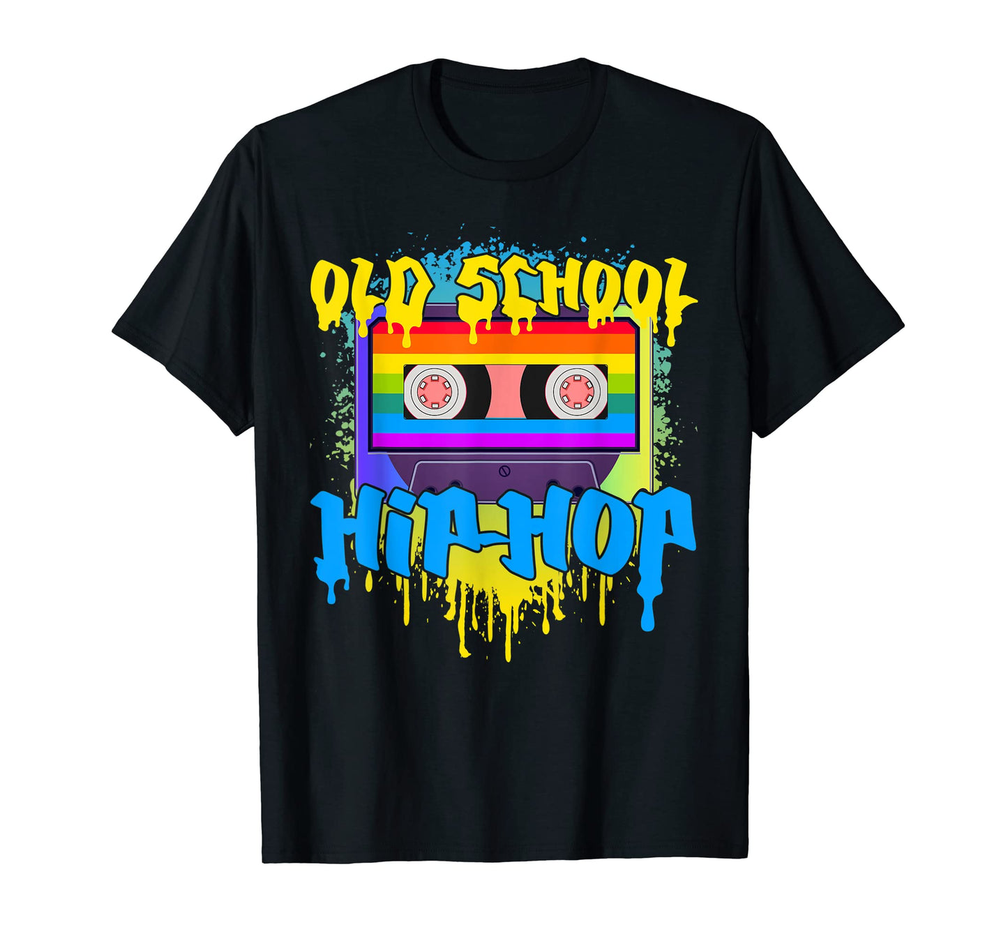 Old School Cassette Mixtape Hip Hop T-Shirt - Streetwear Style for Adults - T-Shirt, Sweatshirt, Hoodie