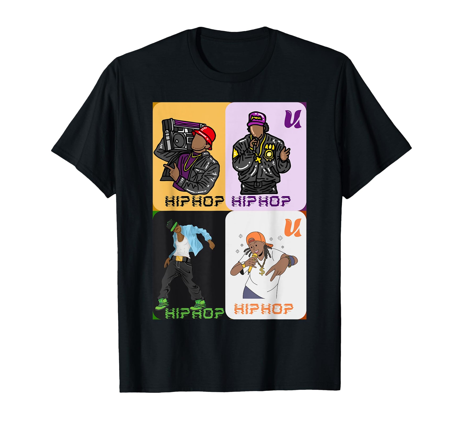 Rap Music Old School Hip Hop T-Shirt - Casual Everyday Wear for Adults - T-Shirt, Sweatshirt, Hoodie
