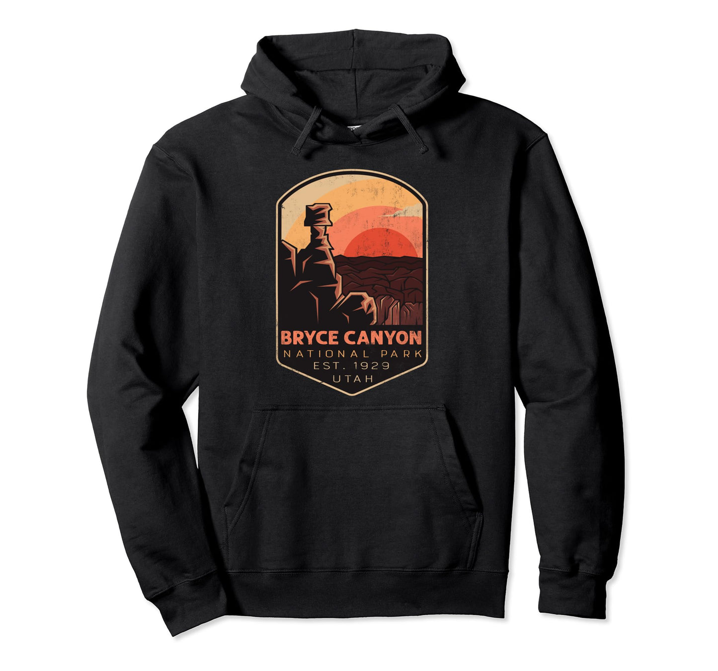 Bryce Canyon National Park Utah Hiking Hoodie - Novelty Apparel for Adults - T-Shirt, Sweatshirt, Hoodie