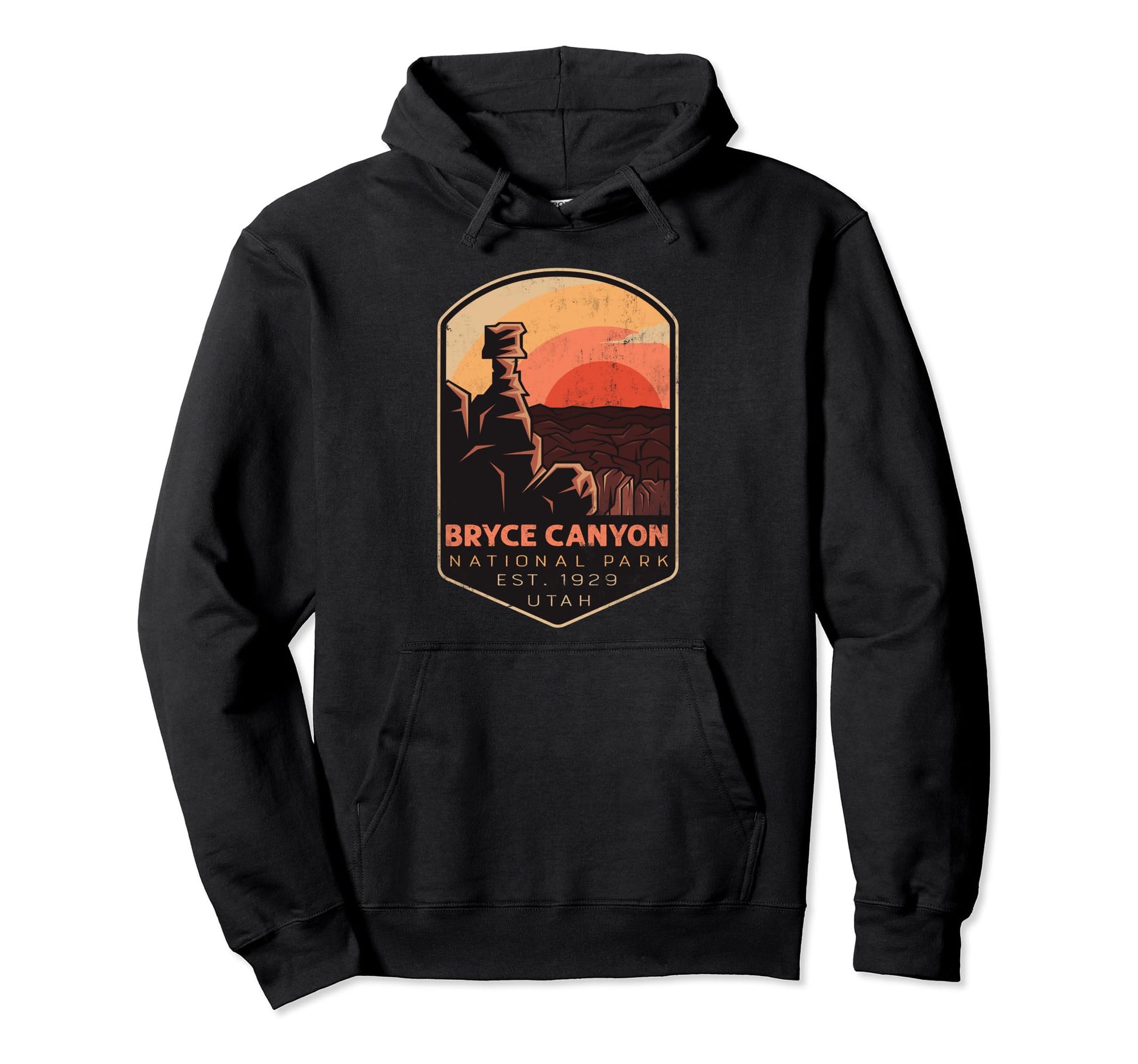 Bryce Canyon National Park Utah Hiking Hoodie - Novelty Apparel for Adults - T-Shirt, Sweatshirt, Hoodie