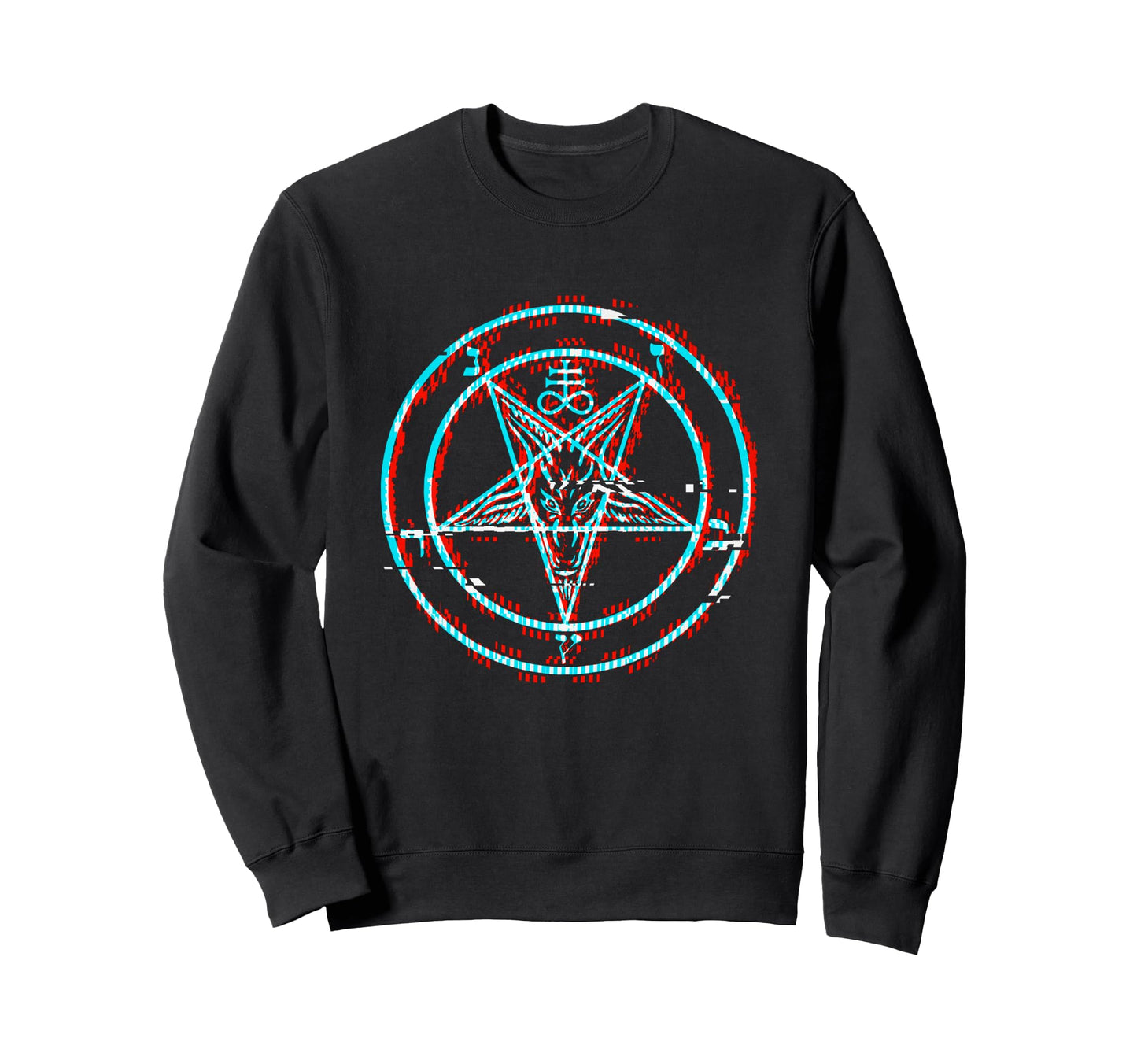 Satanic Pentagram Baphomet Sweatshirt - Streetwear Style Men Women - T-Shirt, Sweatshirt, Hoodie