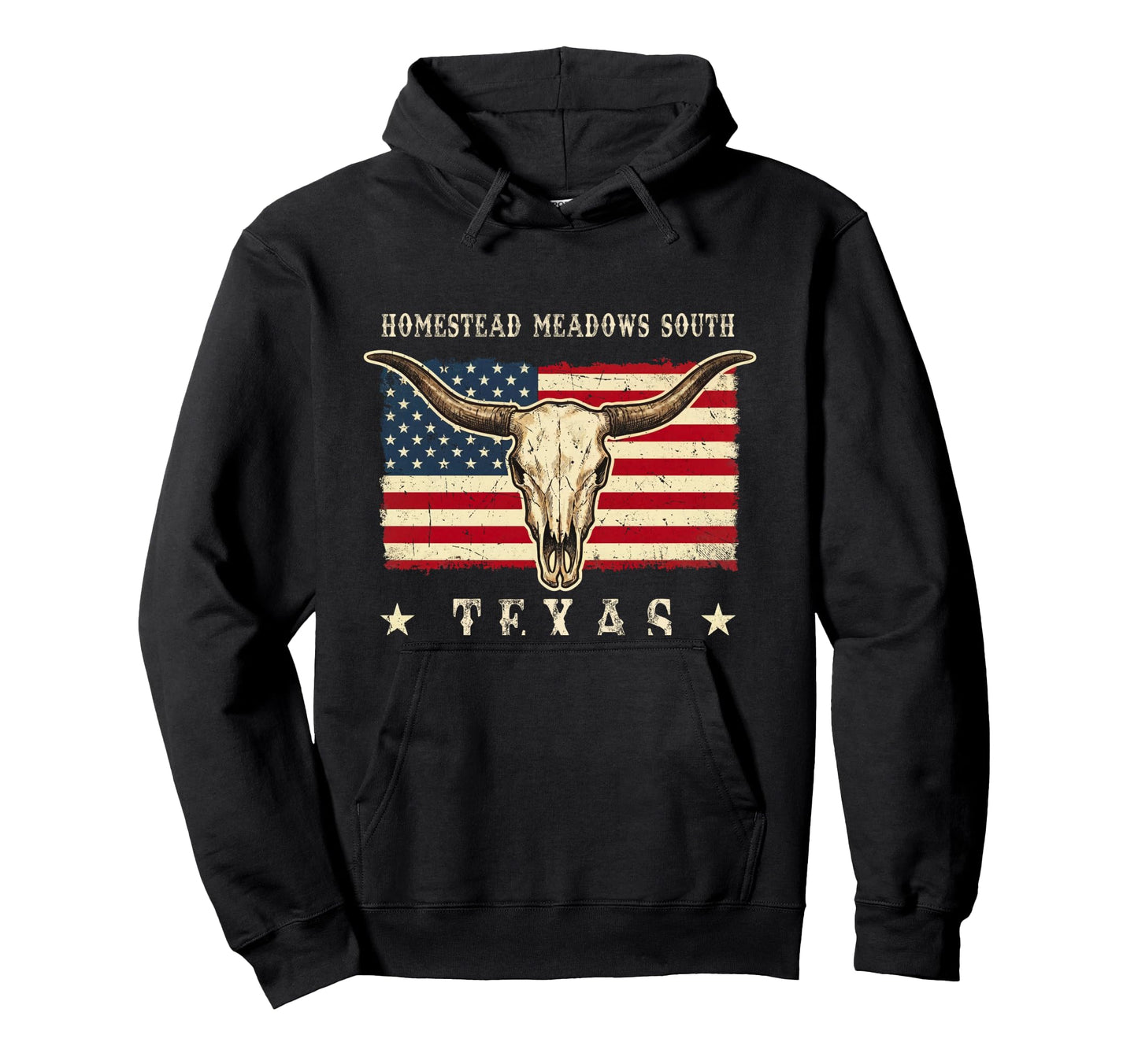 Homestead Meadows South Texas Western Hoodie - Unique Graphic for Adults - T-Shirt, Sweatshirt, Hoodie