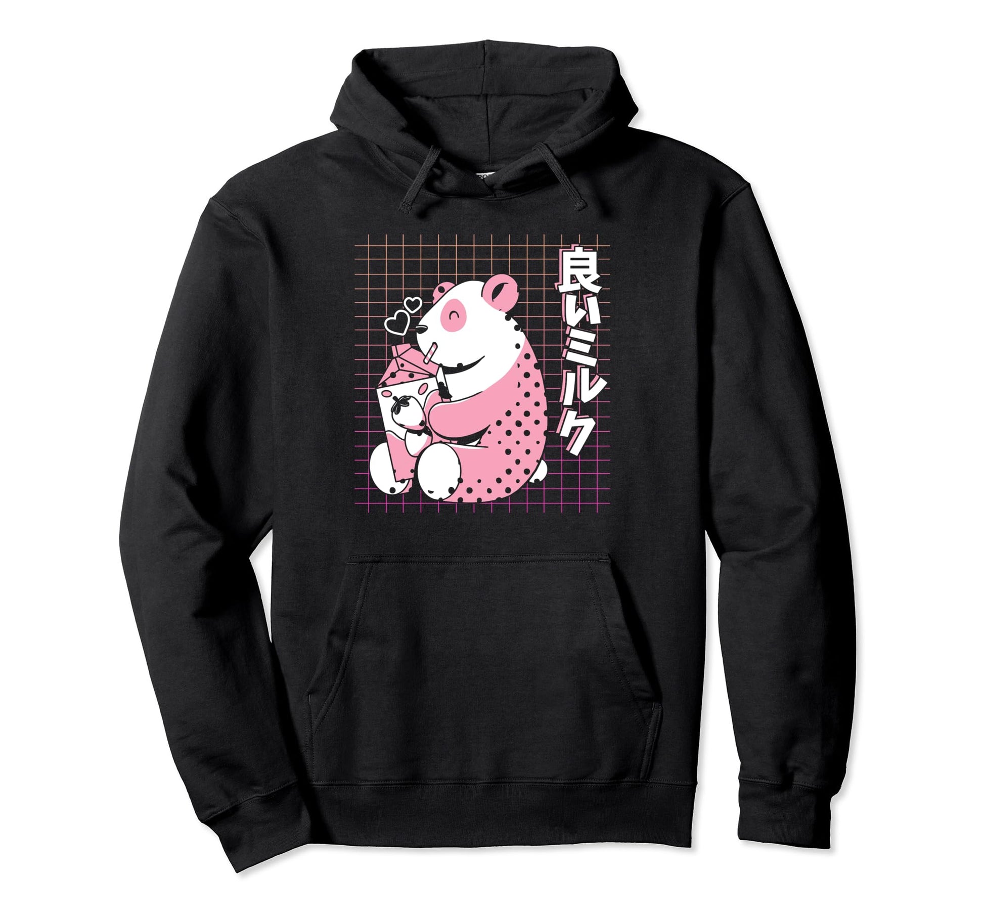 Japanese Vaporwave Animals Japan Hoodie - Minimalist Print Men Women - T-Shirt, Sweatshirt, Hoodie