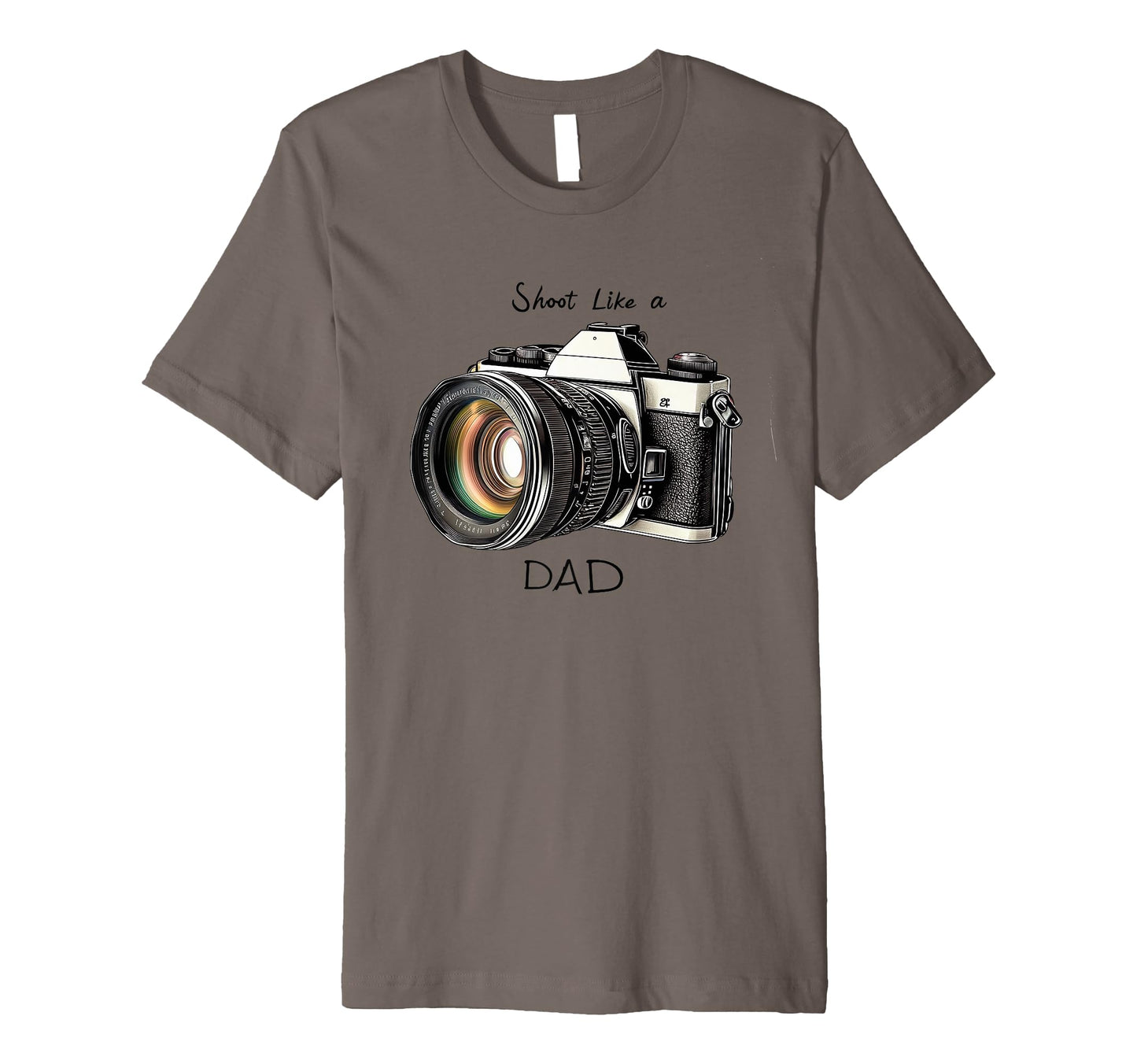 Mens Shoot Like Dad Camera Expert T-Shirt - Streetwear Style Unisex - T-Shirt, Sweatshirt, Hoodie