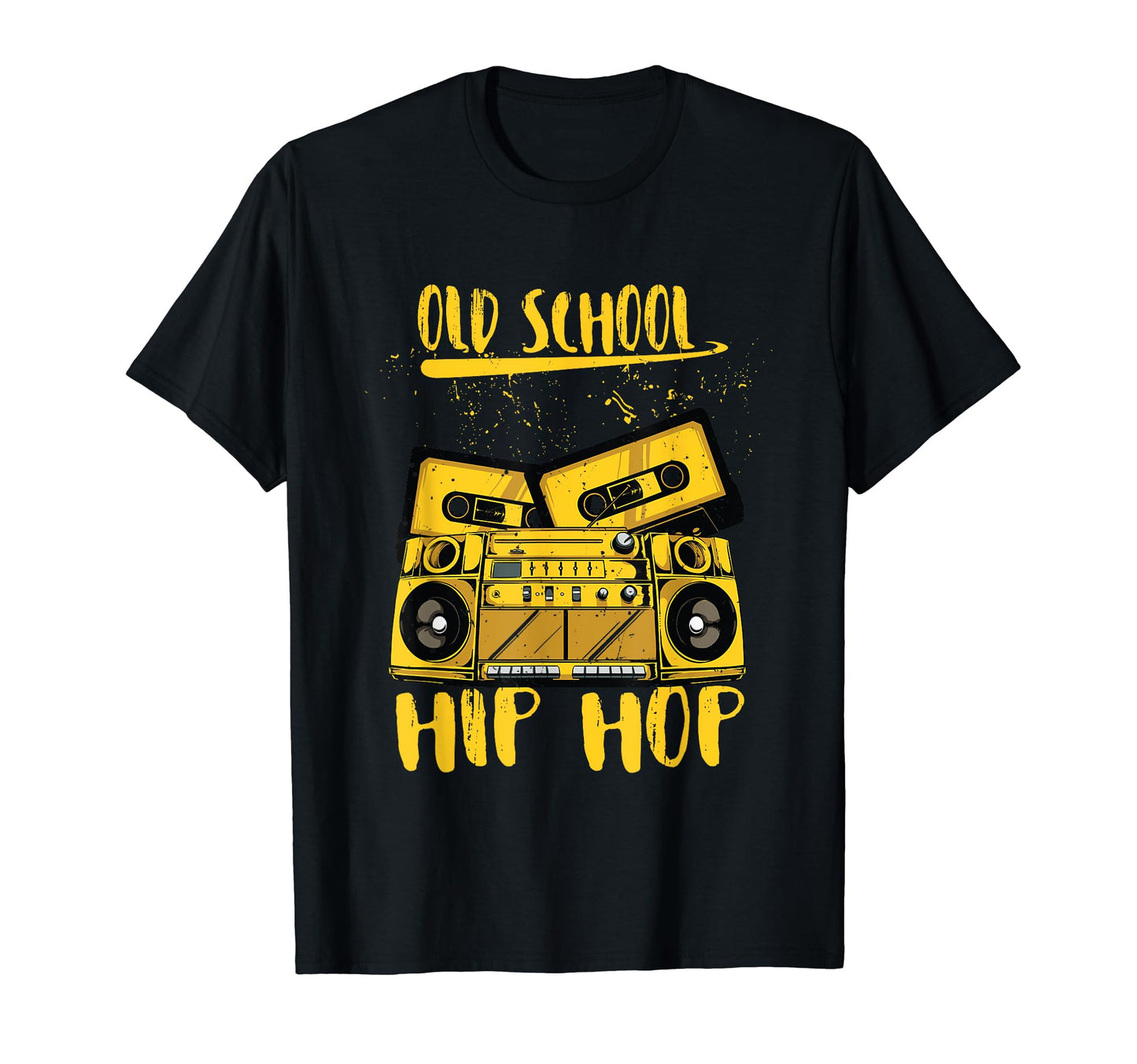 Old School Hip Hop 80S 90S T-Shirt - Fun Novelty Design for Adults - T-Shirt, Sweatshirt, Hoodie