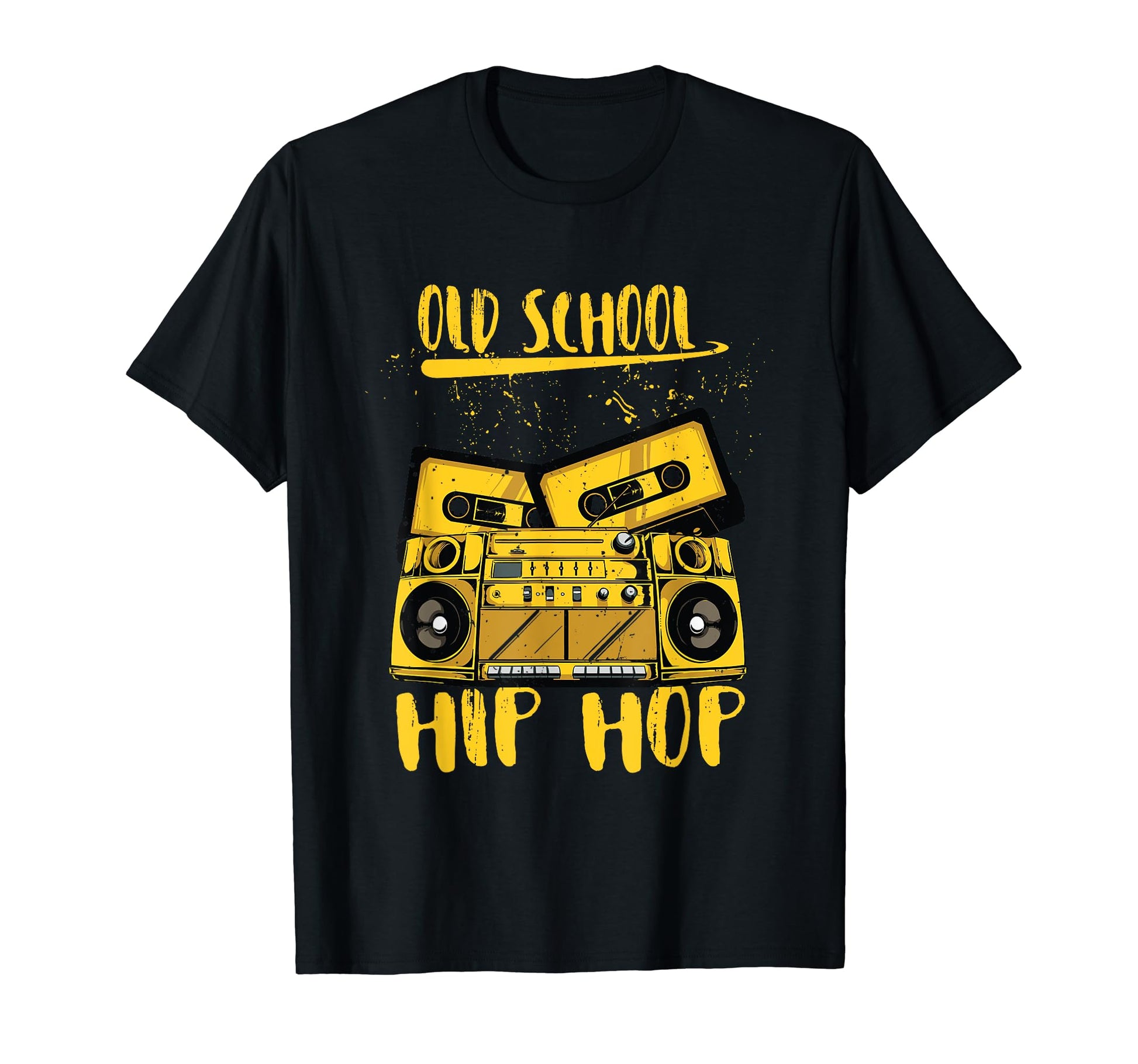 Old School Hip Hop 80S 90S T-Shirt - Fun Novelty Design for Adults - T-Shirt, Sweatshirt, Hoodie