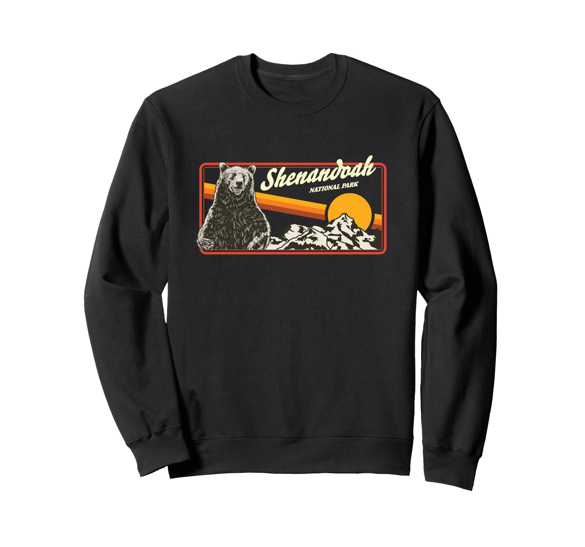 Shenandoah National Park Bear Sweatshirt - Streetwear Style Unisex - T-Shirt, Sweatshirt, Hoodie