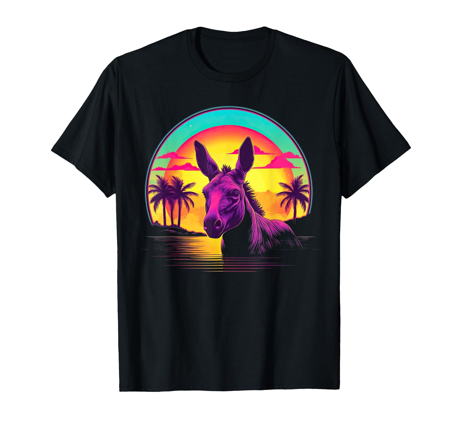 Sunset Mule T-Shirt - Casual Everyday Wear Men Women - T-Shirt, Sweatshirt, Hoodie