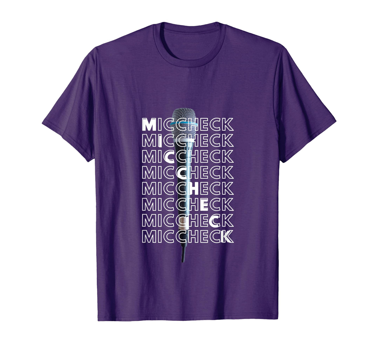 Mic Check Hip Hop T-Shirt - Novelty Apparel for Adults - T-Shirt, Sweatshirt, Hoodie