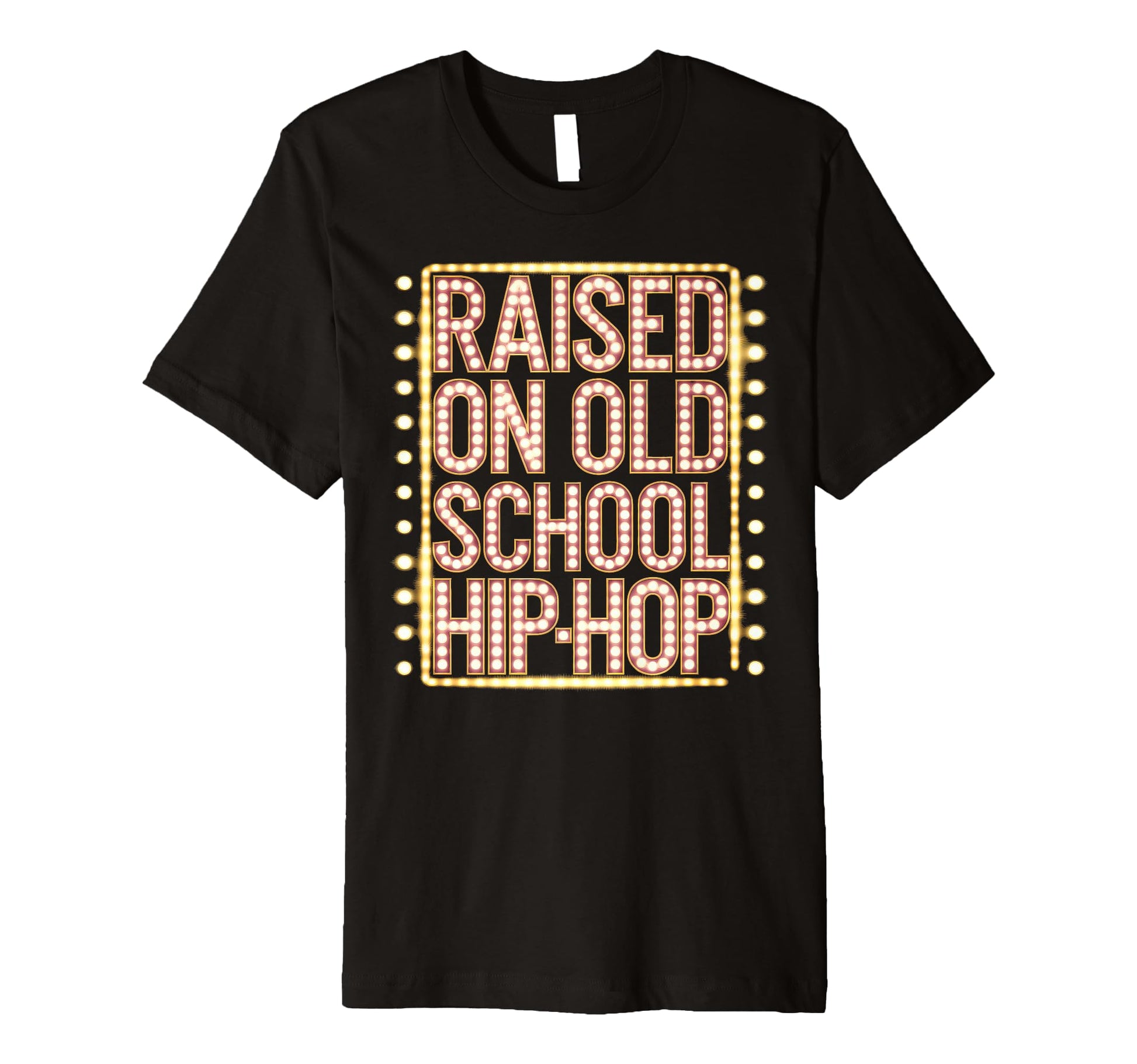 Raised Old School Hip Hop Cassette T-Shirt - Aesthetic Graphic Unisex - T-Shirt, Sweatshirt, Hoodie