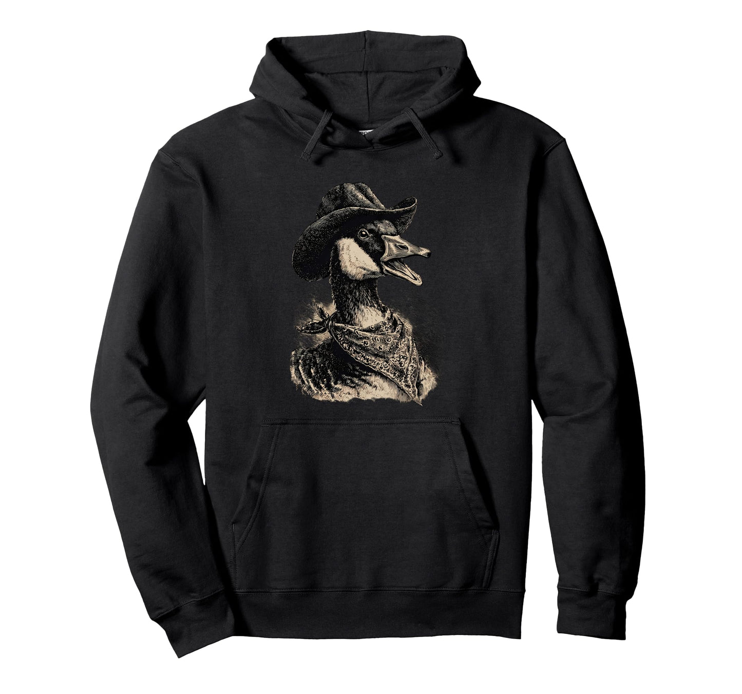Goose Cowboy Rodeo Cowgirl Western Country Hoodie - Graphic Print Men Women - T-Shirt, Sweatshirt, Hoodie