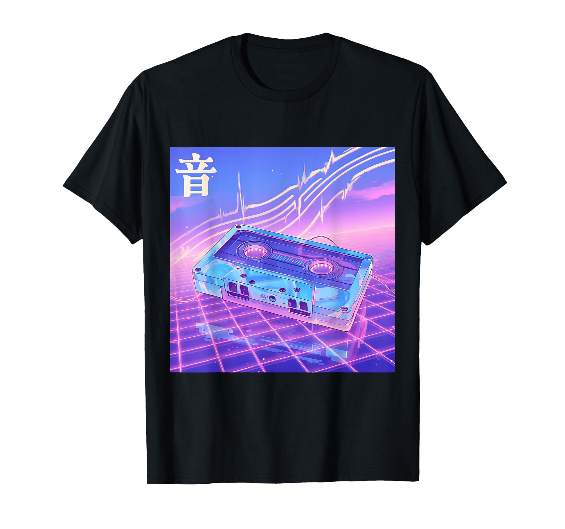 Cassette Tape Sound Vaporwave T-Shirt - Fun Novelty Design Men Women - T-Shirt, Sweatshirt, Hoodie