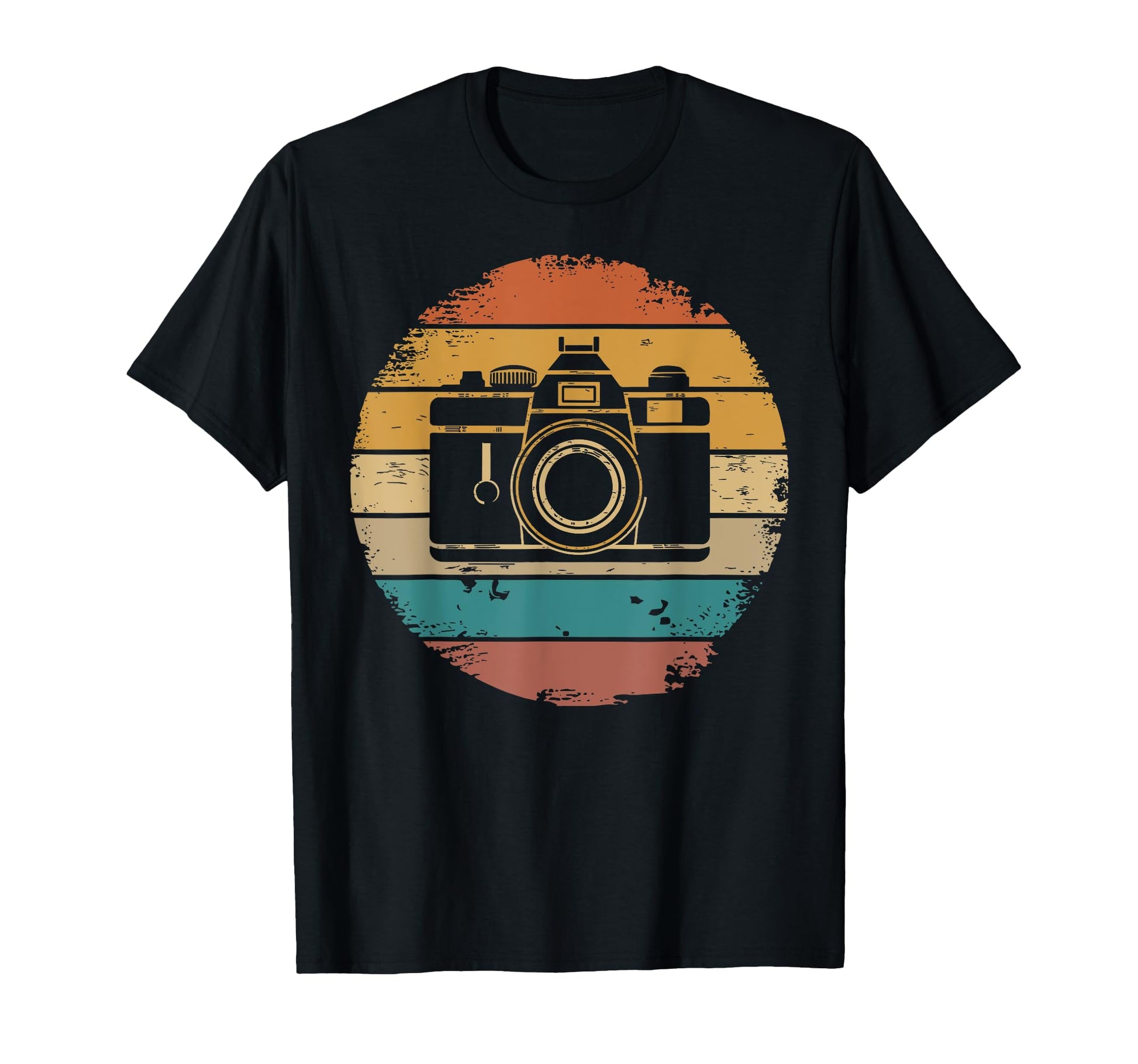 Sunset Photography Lovers Camera T-Shirt - Custom Art Print Men Women - T-Shirt, Sweatshirt, Hoodie