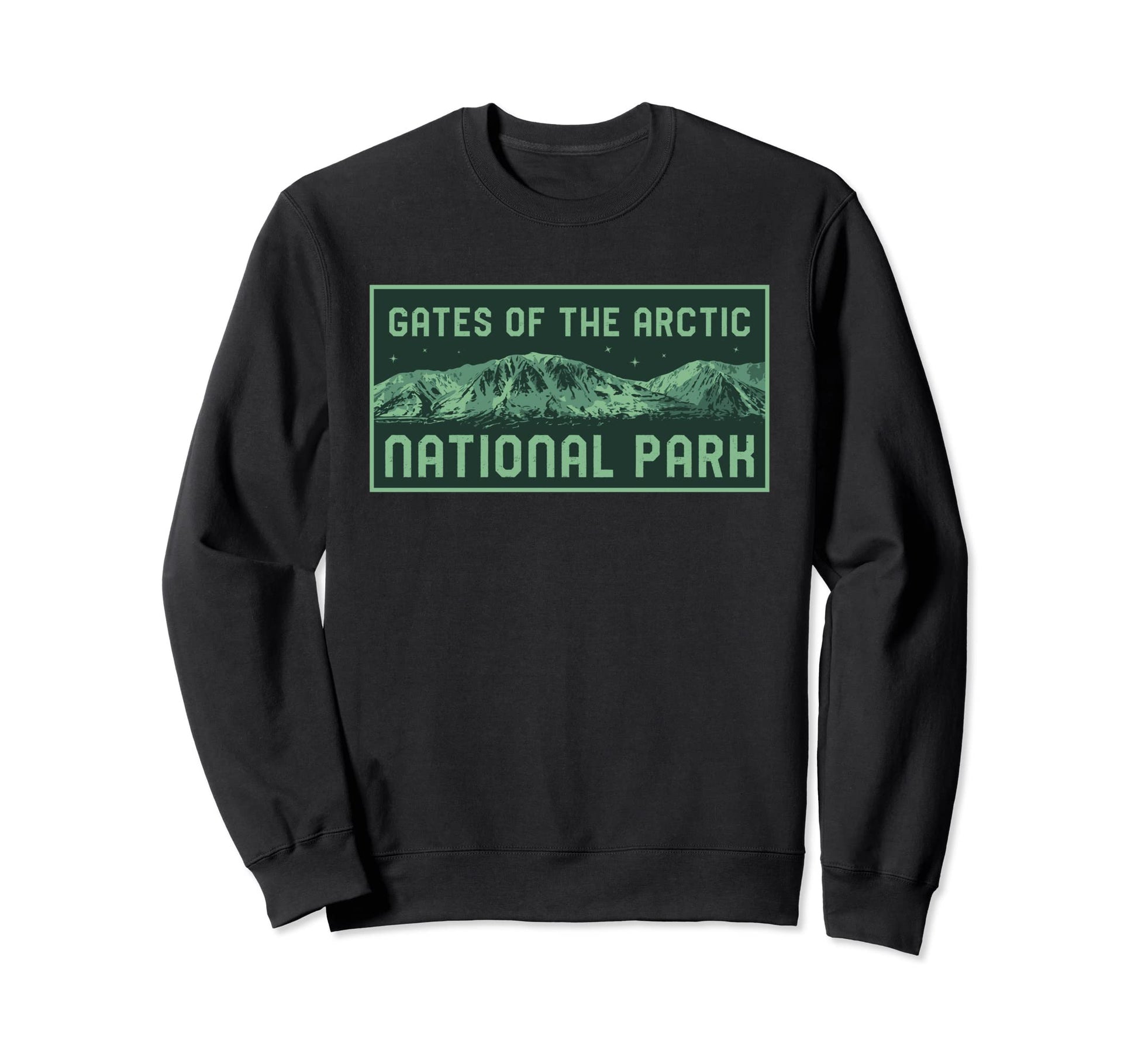 Gates Arctic National Park Alaska Sweatshirt - Novelty Apparel Men Women - T-Shirt, Sweatshirt, Hoodie
