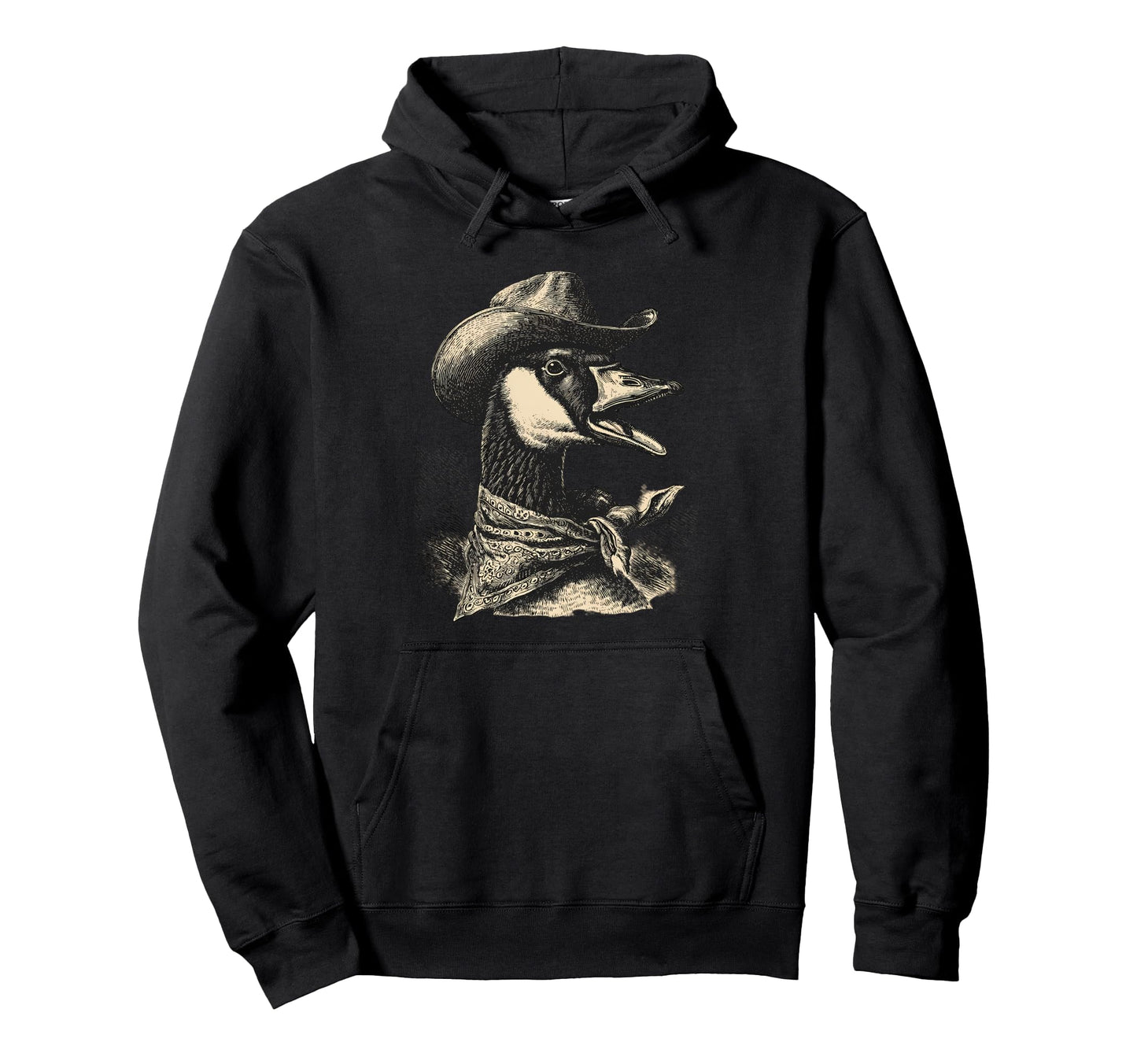Goose Cowboy Rodeo Cowgirl Western Country Hoodie - Graphic Print Unisex - T-Shirt, Sweatshirt, Hoodie