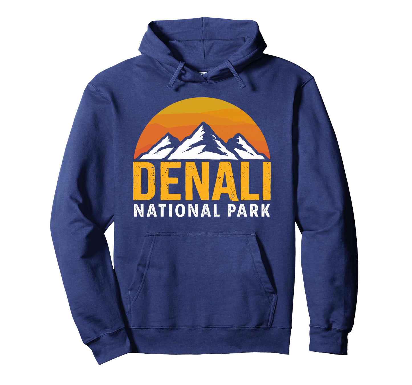 Denali National Park Alaska Mountains Hoodie - Novelty Apparel Unisex - T-Shirt, Sweatshirt, Hoodie