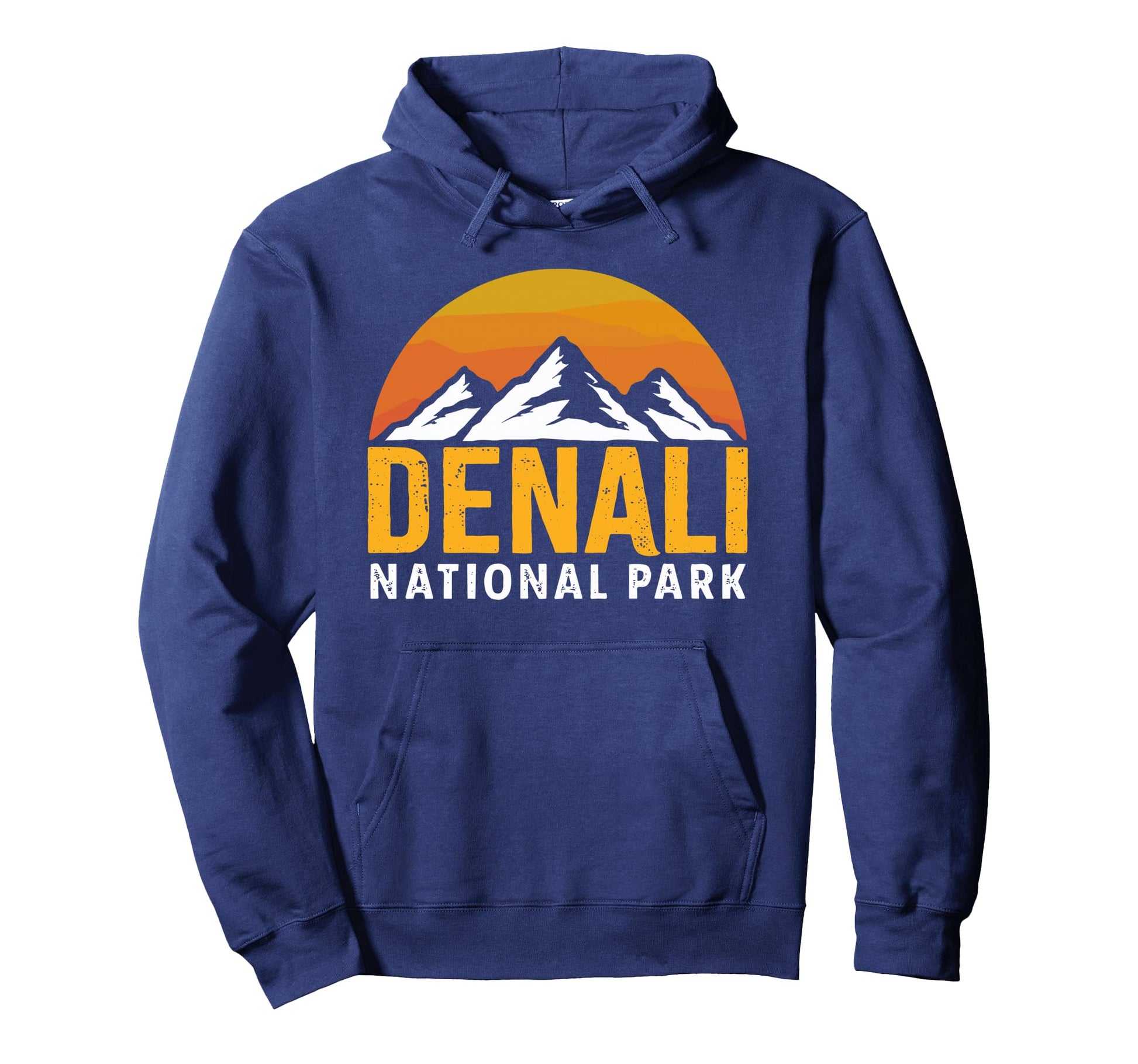 Denali National Park Alaska Mountains Hoodie - Novelty Apparel Unisex - T-Shirt, Sweatshirt, Hoodie