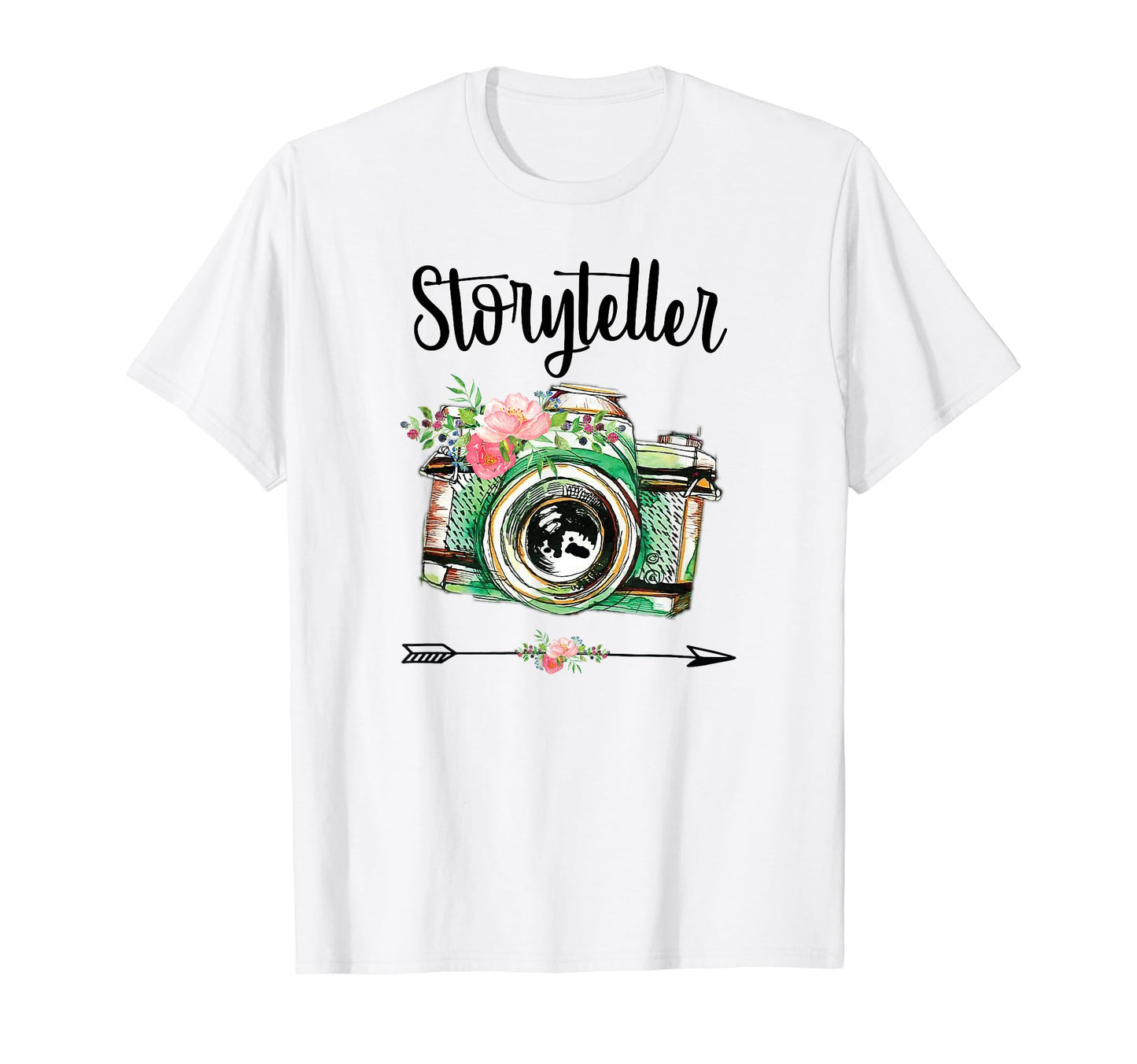 Storyteller Photographer Camera T-Shirt - Custom Art Print for Adults - T-Shirt, Sweatshirt, Hoodie