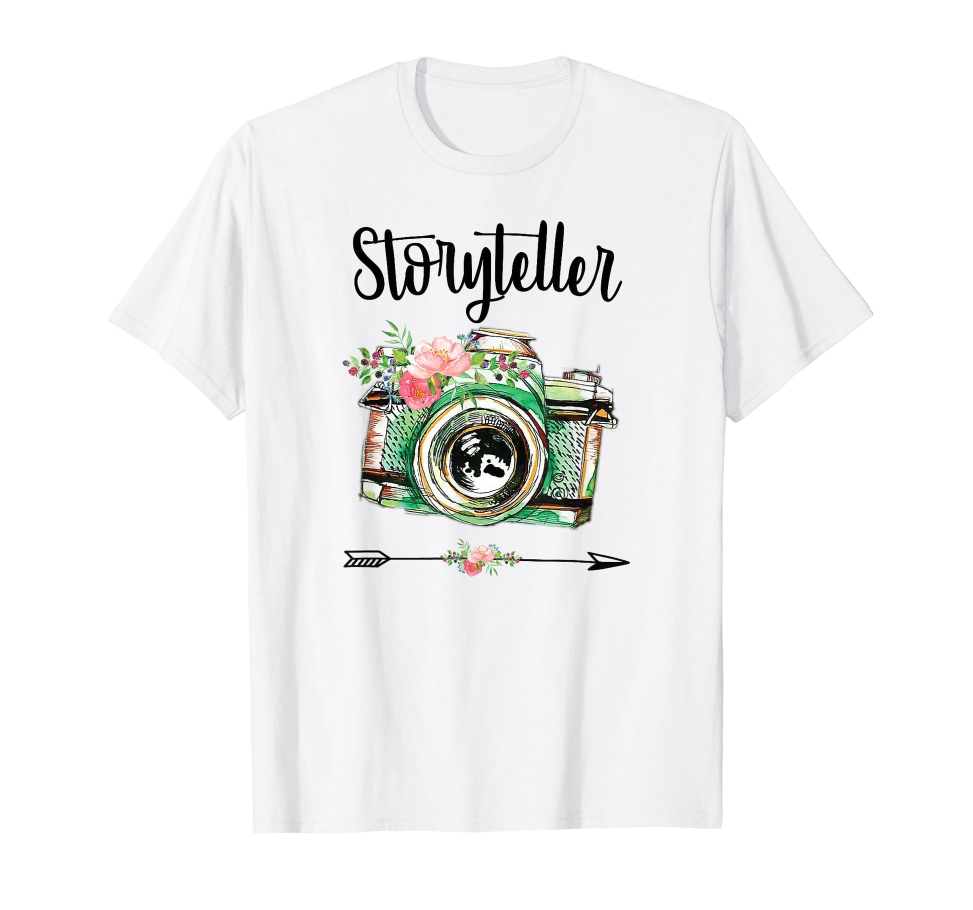 Storyteller Photographer Camera T-Shirt - Custom Art Print for Adults - T-Shirt, Sweatshirt, Hoodie