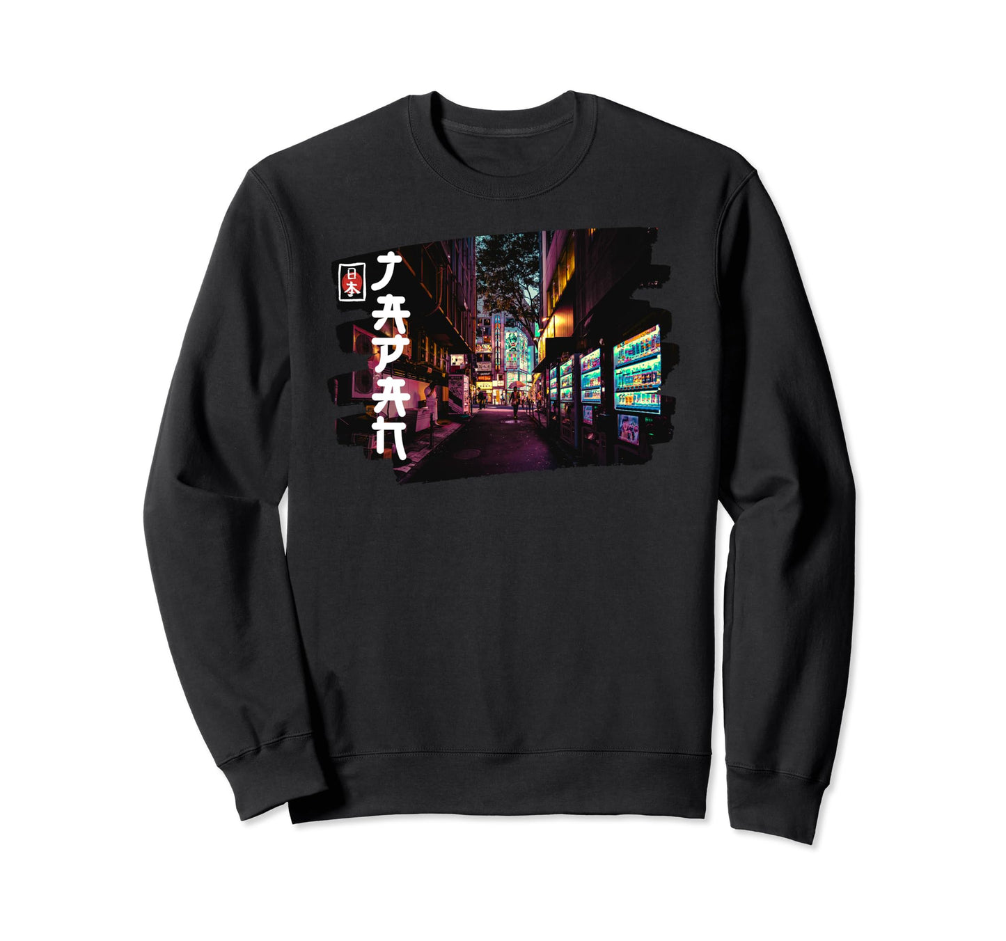Aesthetic Tokyo Street Art Sweatshirt - Streetwear Style Men Women - T-Shirt, Sweatshirt, Hoodie