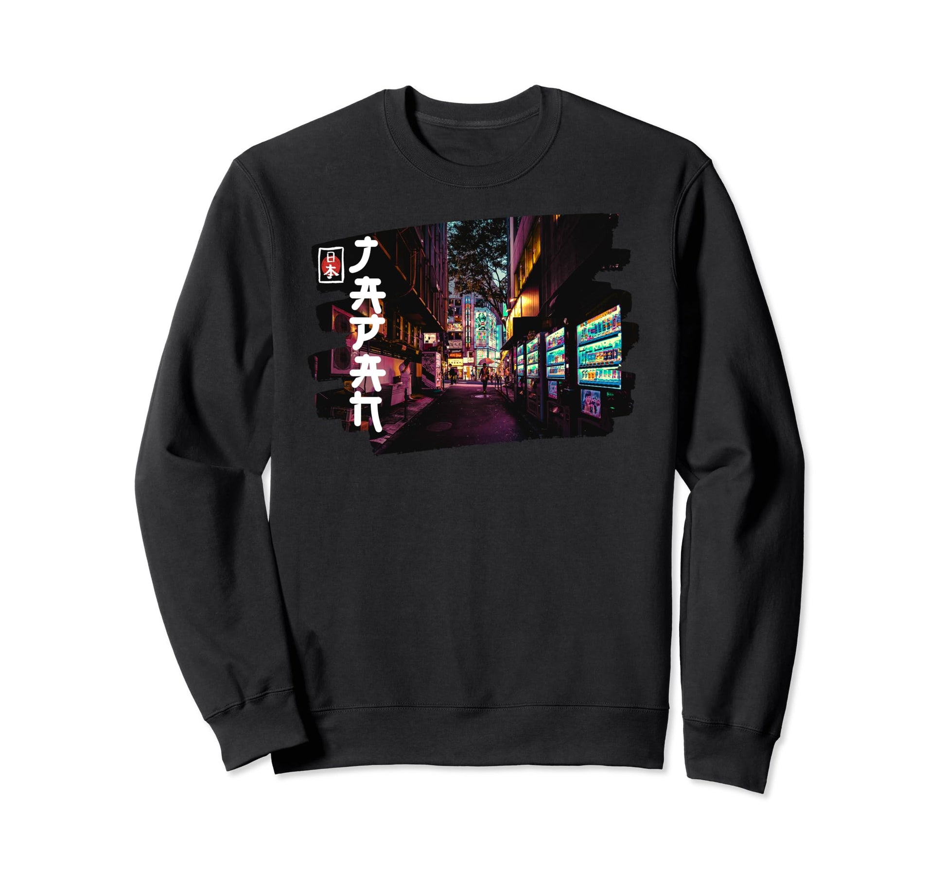 Aesthetic Tokyo Street Art Sweatshirt - Streetwear Style Men Women - T-Shirt, Sweatshirt, Hoodie