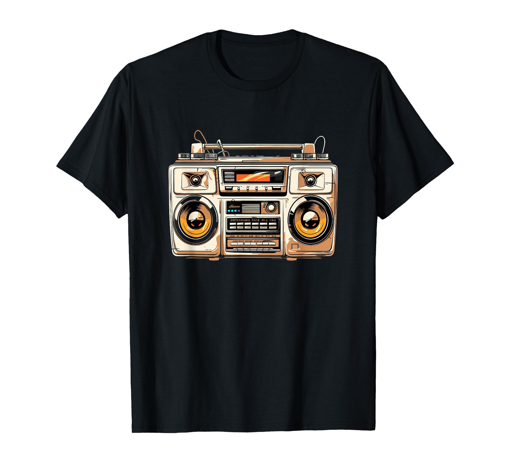Ghetto Blaster Hip Hop 80S 90S T-Shirt - Aesthetic Graphic Men Women - T-Shirt, Sweatshirt, Hoodie
