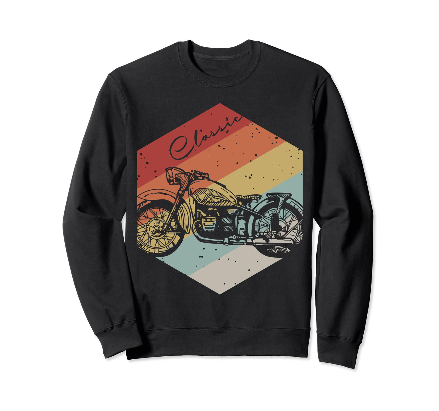 Motorcycle Bike Racers Sweatshirt - Aesthetic Graphic for Adults - T-Shirt, Sweatshirt, Hoodie