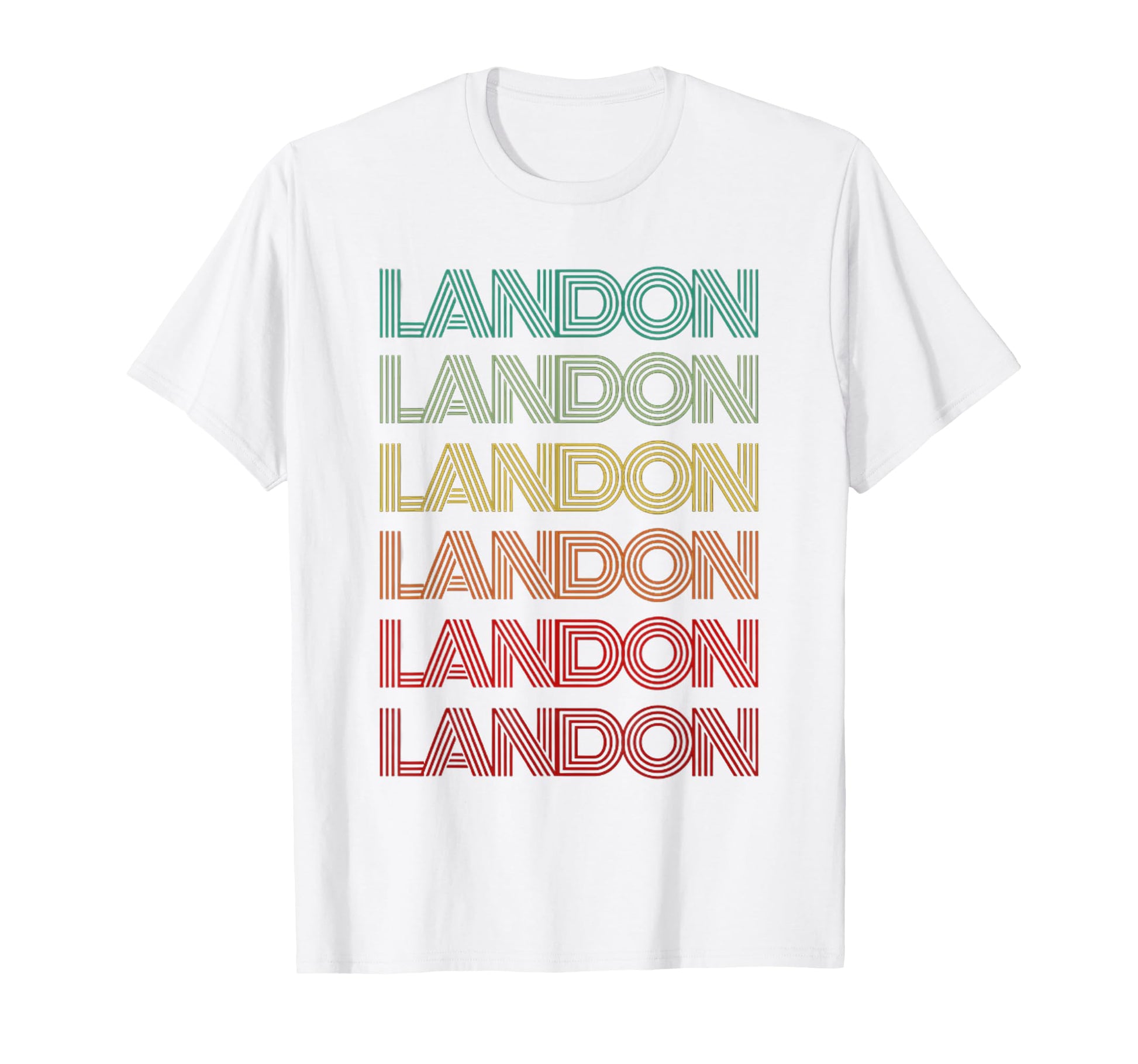 First Name Landon Personalized Birthday T-Shirt - Graphic Print for Adults - T-Shirt, Sweatshirt, Hoodie