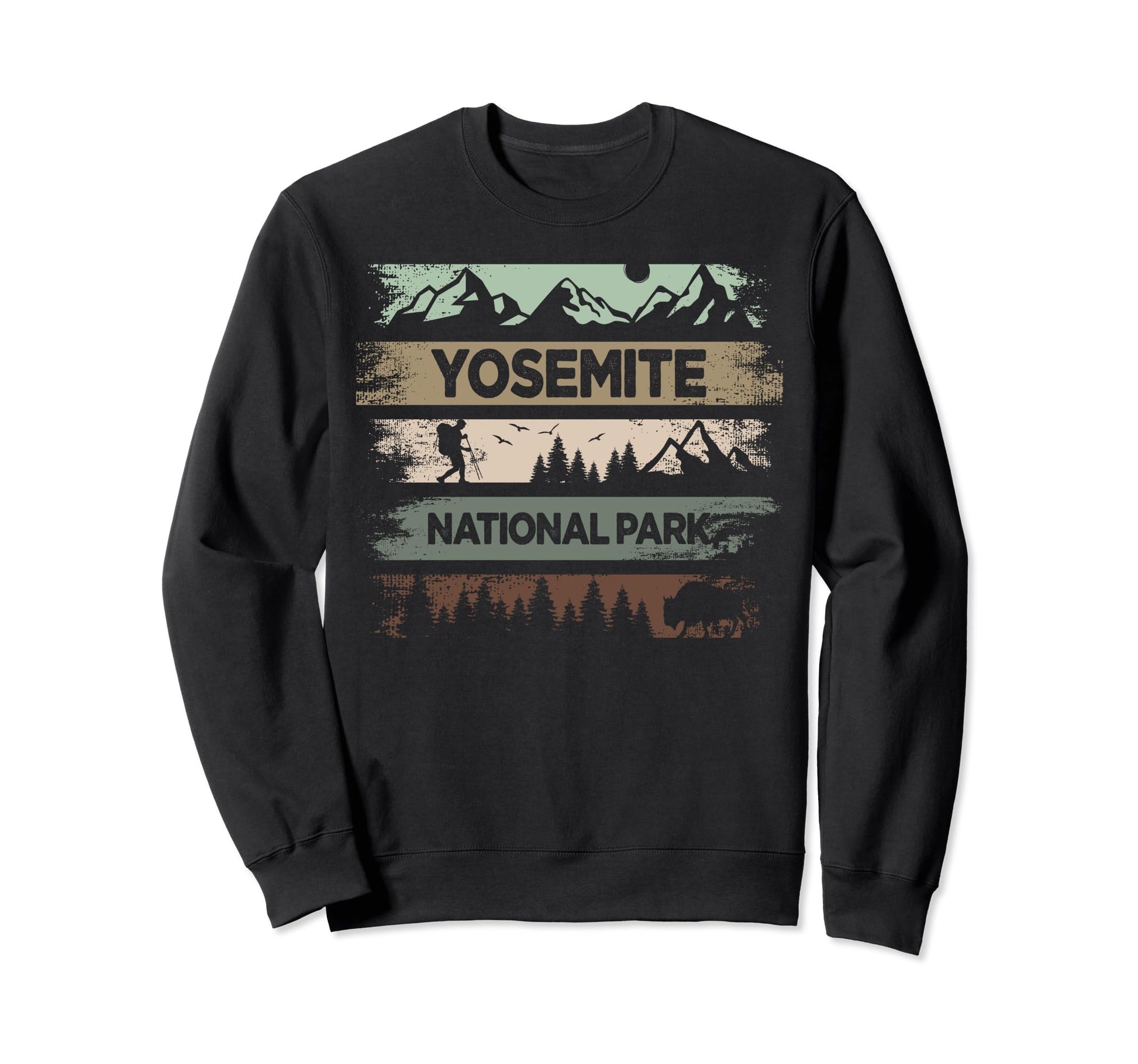 Yosemite National Park Us Yosemite Sweatshirt - Trendy Graphic Unisex - T-Shirt, Sweatshirt, Hoodie