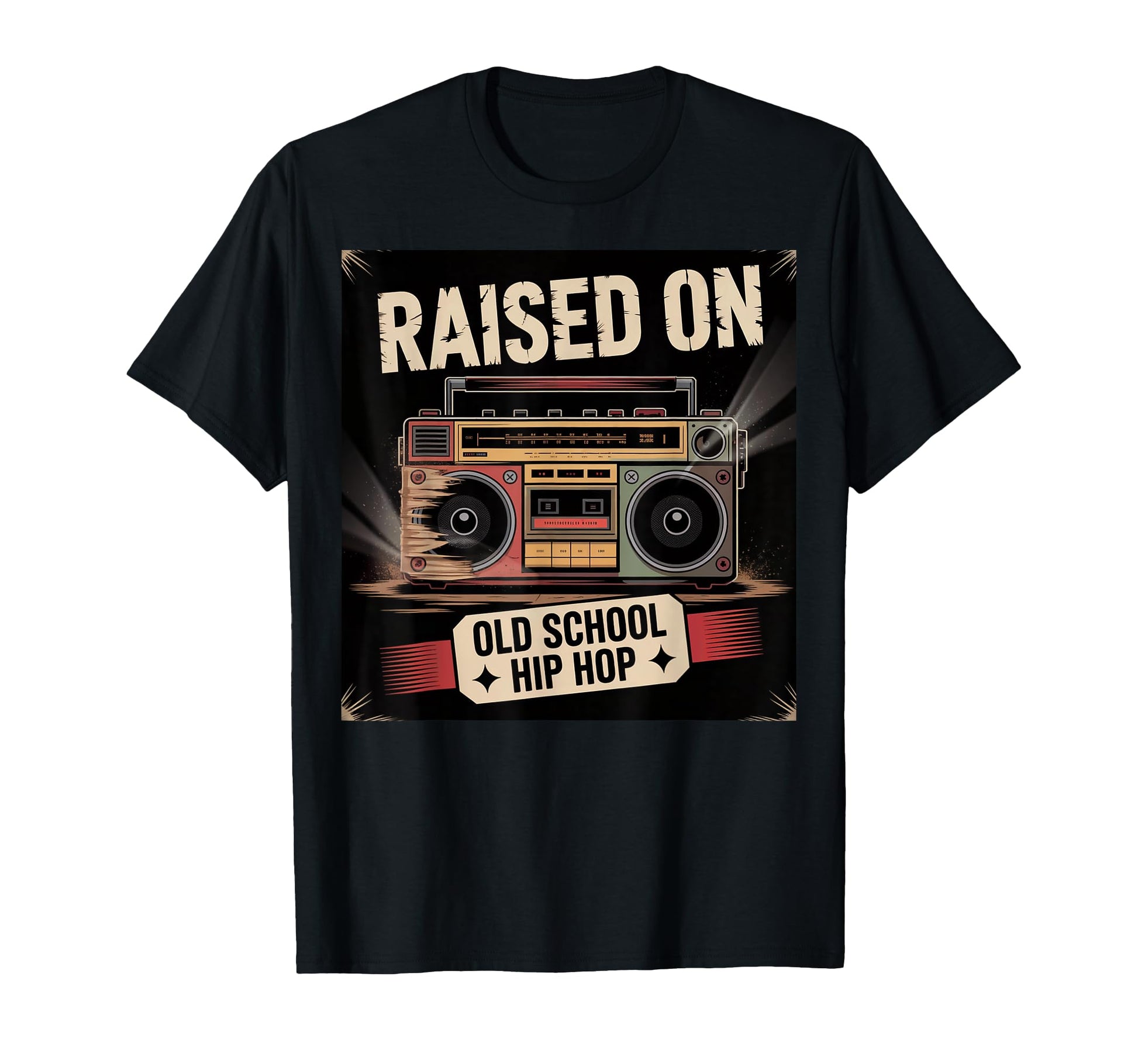 90S Hip Hop Dance Music Old School Hip T-Shirt - Graphic Print for Adults - T-Shirt, Sweatshirt, Hoodie