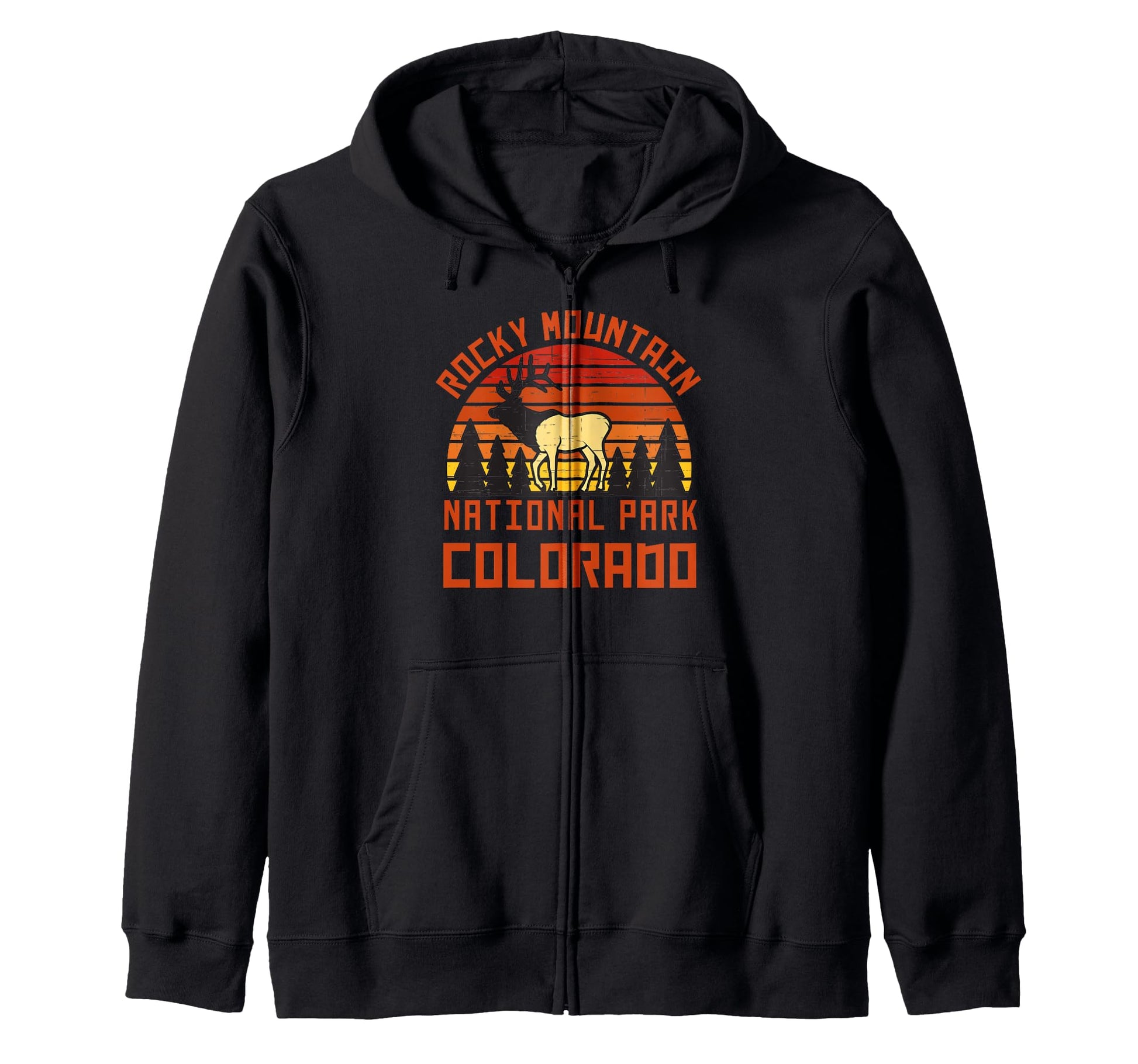 Rocky Mountain National Park Sweatshirt - Fun Novelty Design for Adults - T-Shirt, Sweatshirt, Hoodie