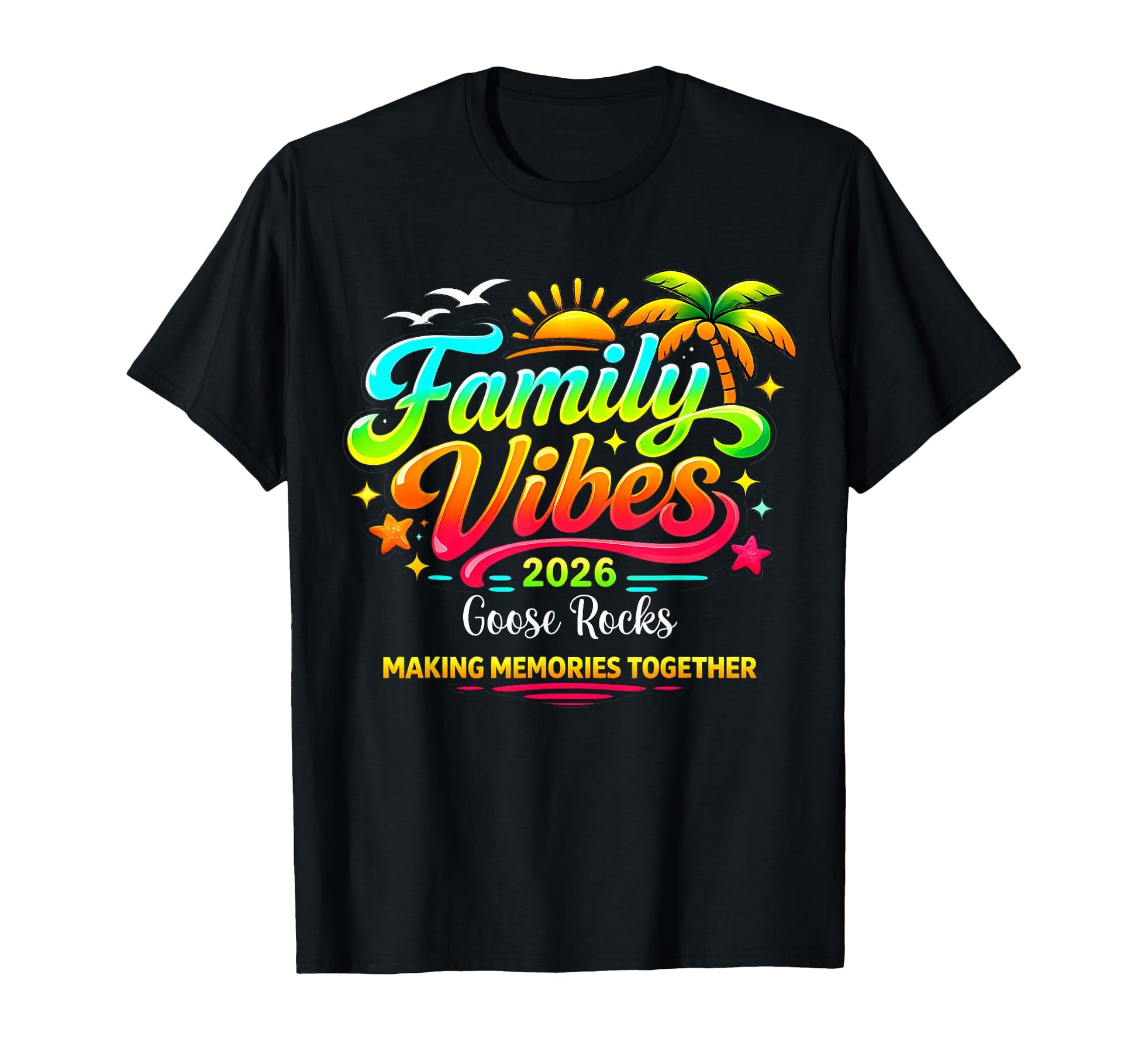 Family Vibes 2026 Good Harbor Making T-Shirt - Minimalist Print Unisex - T-Shirt, Sweatshirt, Hoodie