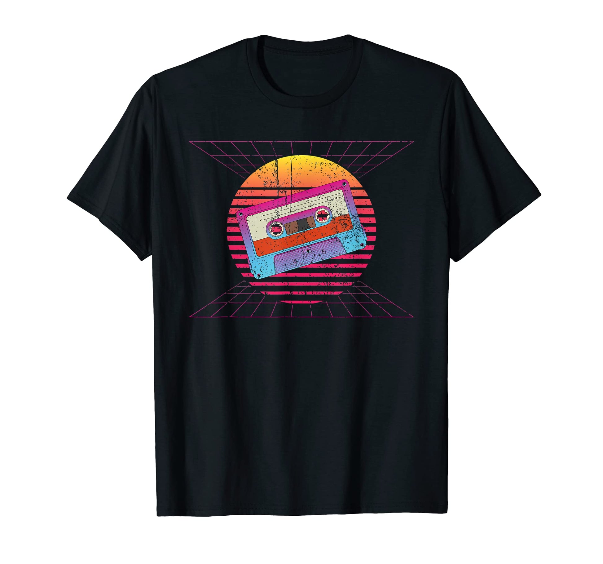 80S Cassette Synthwave 1980S Aesthetic T-Shirt - Trendy Graphic Men Women - T-Shirt, Sweatshirt, Hoodie