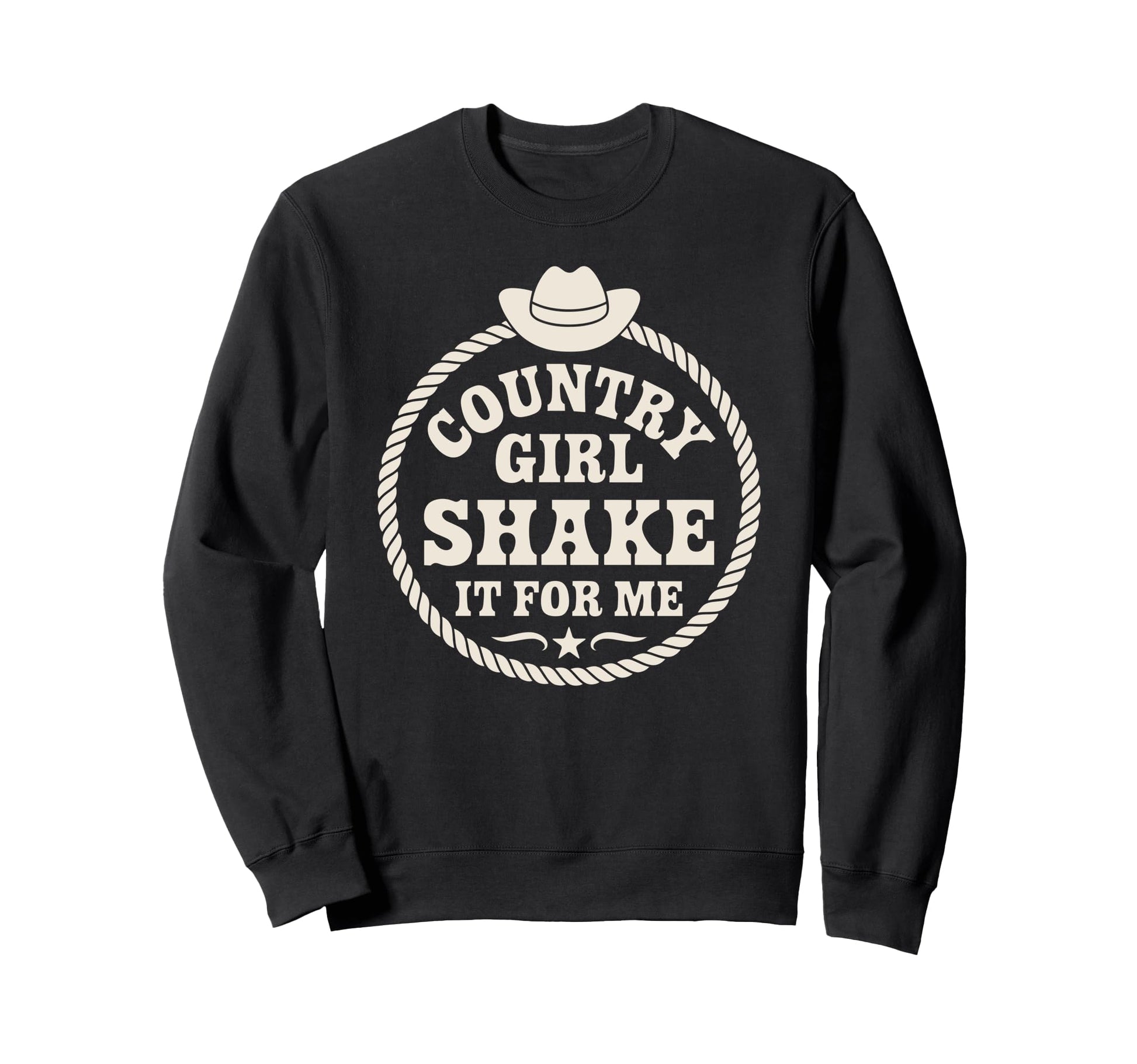 Shakes It Me Country Music Cowgirl Sweatshirt - Minimalist Print Men Women - T-Shirt, Sweatshirt, Hoodie