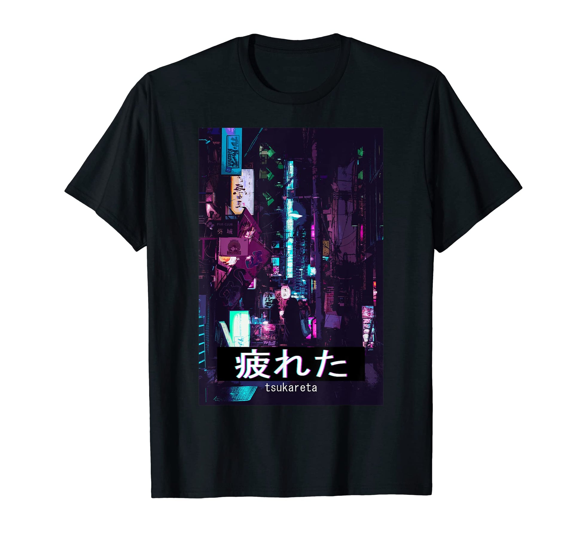 Aesthetic Anime Vaporwave Japan 80S T-Shirt - Custom Art Print for Adults - T-Shirt, Sweatshirt, Hoodie