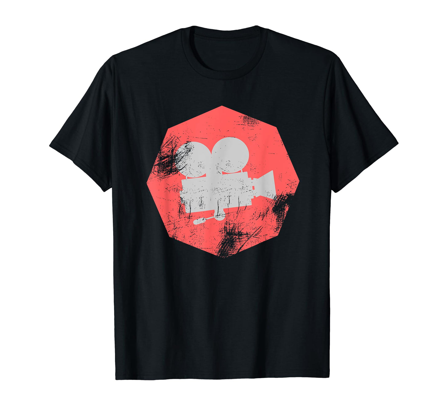 Camera Director Editor Filmmaker T-Shirt - Casual Everyday Wear Unisex - T-Shirt, Sweatshirt, Hoodie