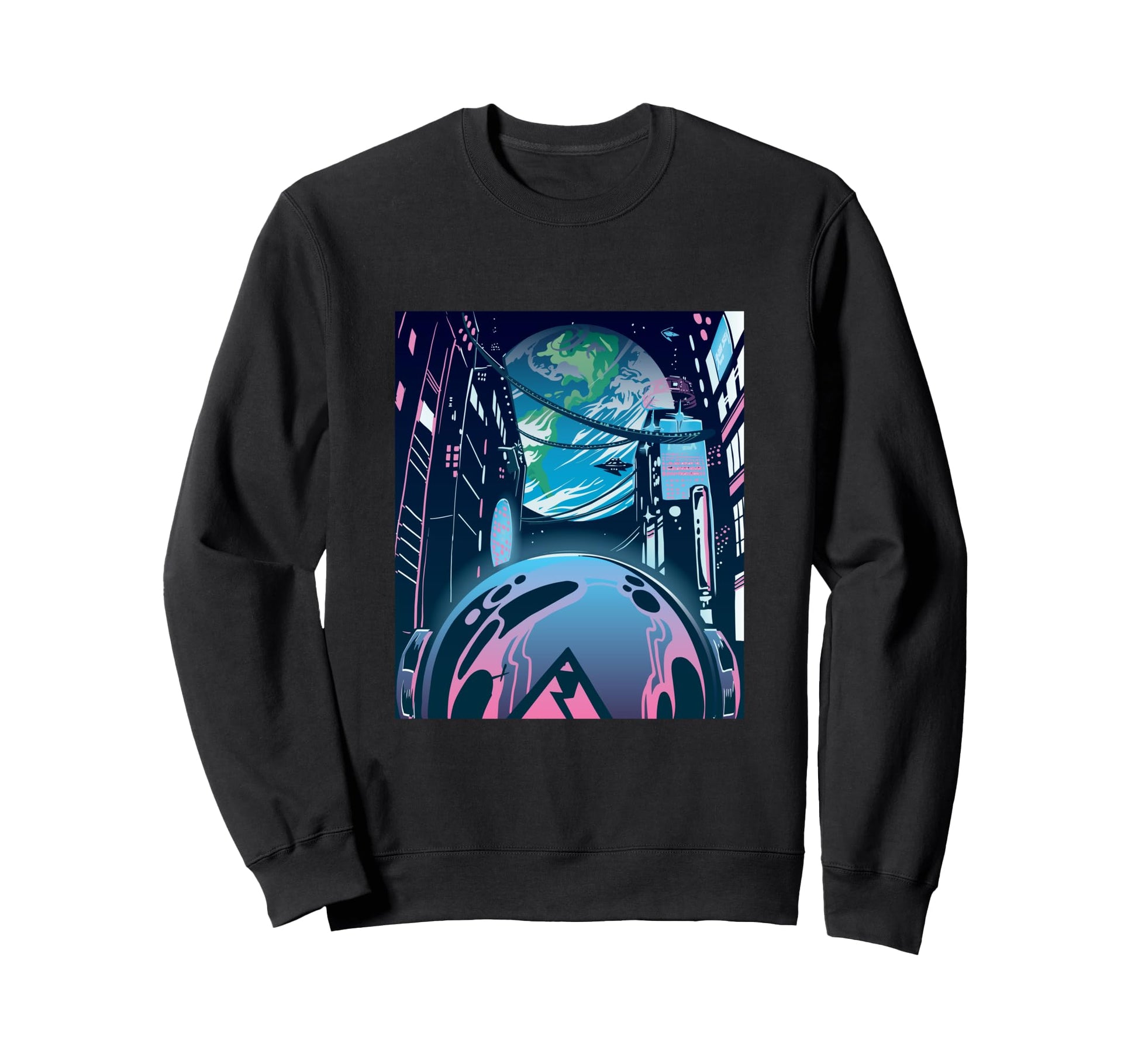 Vaporwave Aesthetic Streetwear Sweatshirt - Trendy Graphic Unisex - T-Shirt, Sweatshirt, Hoodie
