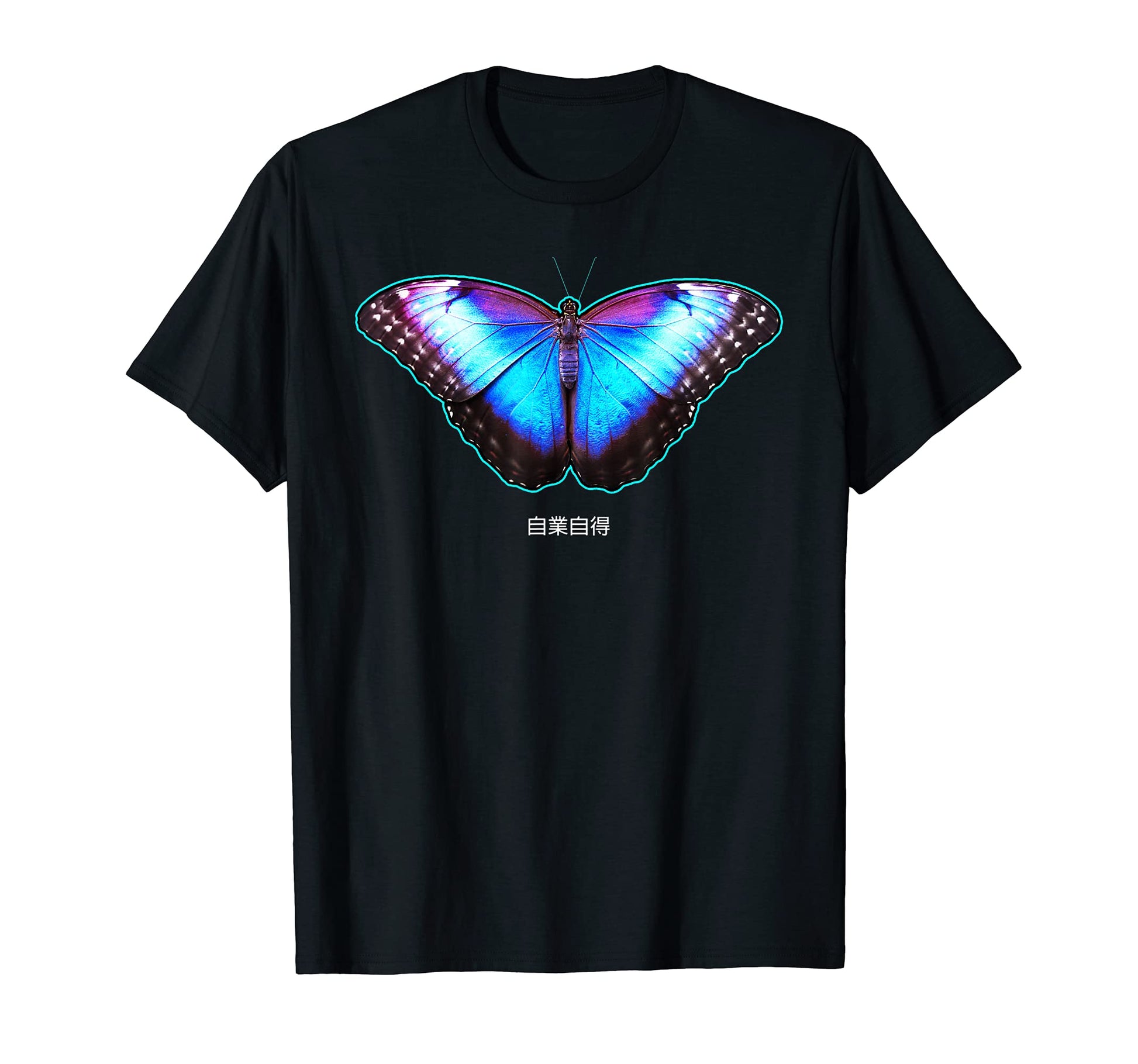 Butterfly Japanese Streetwear 80S 90S T-Shirt - Novelty Apparel Men Women - T-Shirt, Sweatshirt, Hoodie