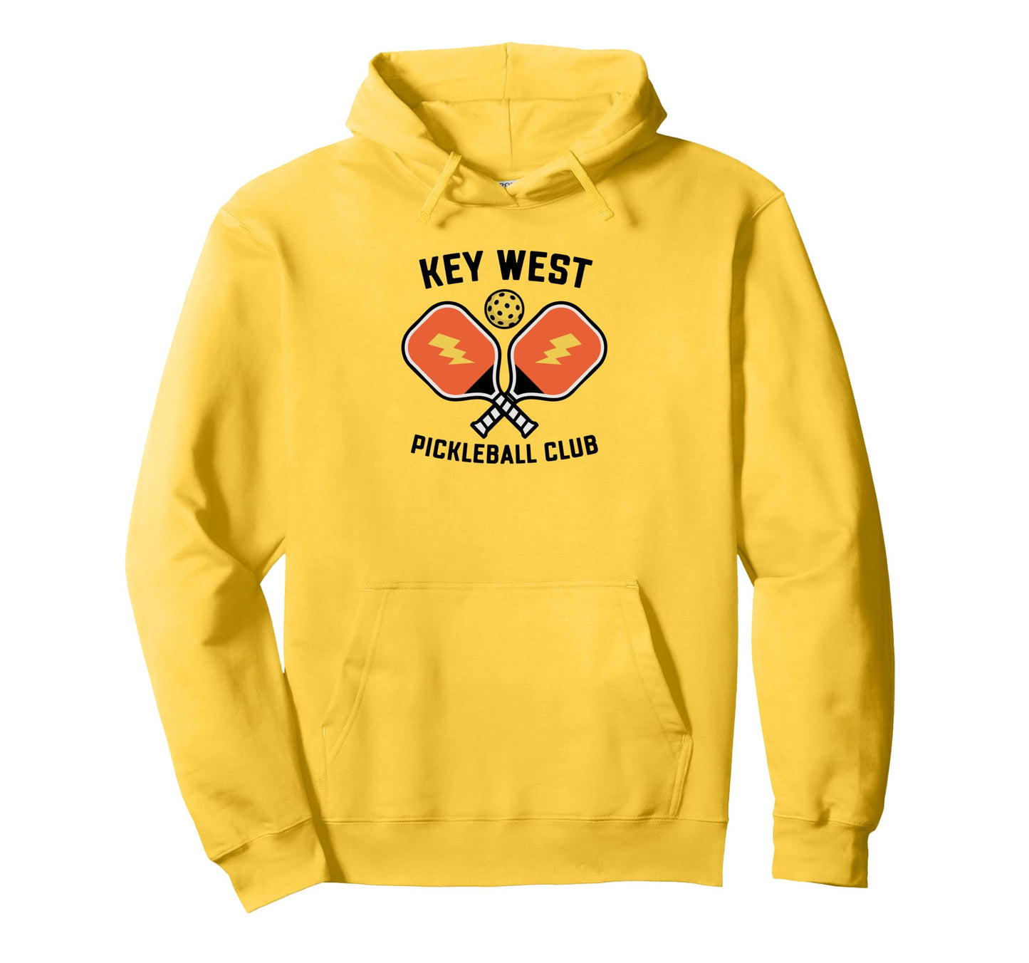 Key West Pickleball Club Pickle Ball Hoodie - Unique Graphic for Adults - T-Shirt, Sweatshirt, Hoodie
