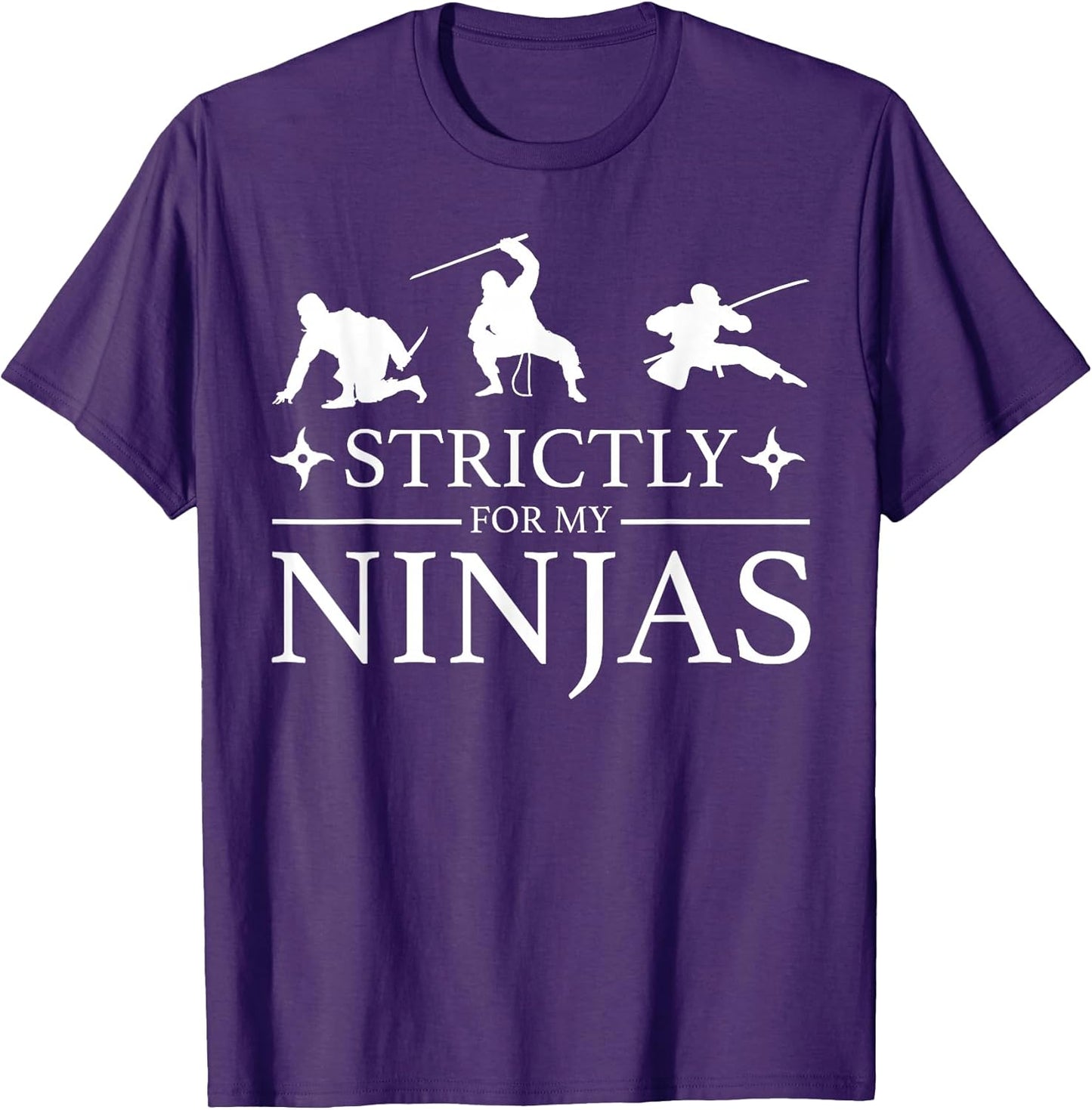 Strictly For My Ninjas Funny Hip Hop Music Ninja Rap - Adult & Kids T-Shirts, Sweatshirts & Hoodies apparel design preview 1