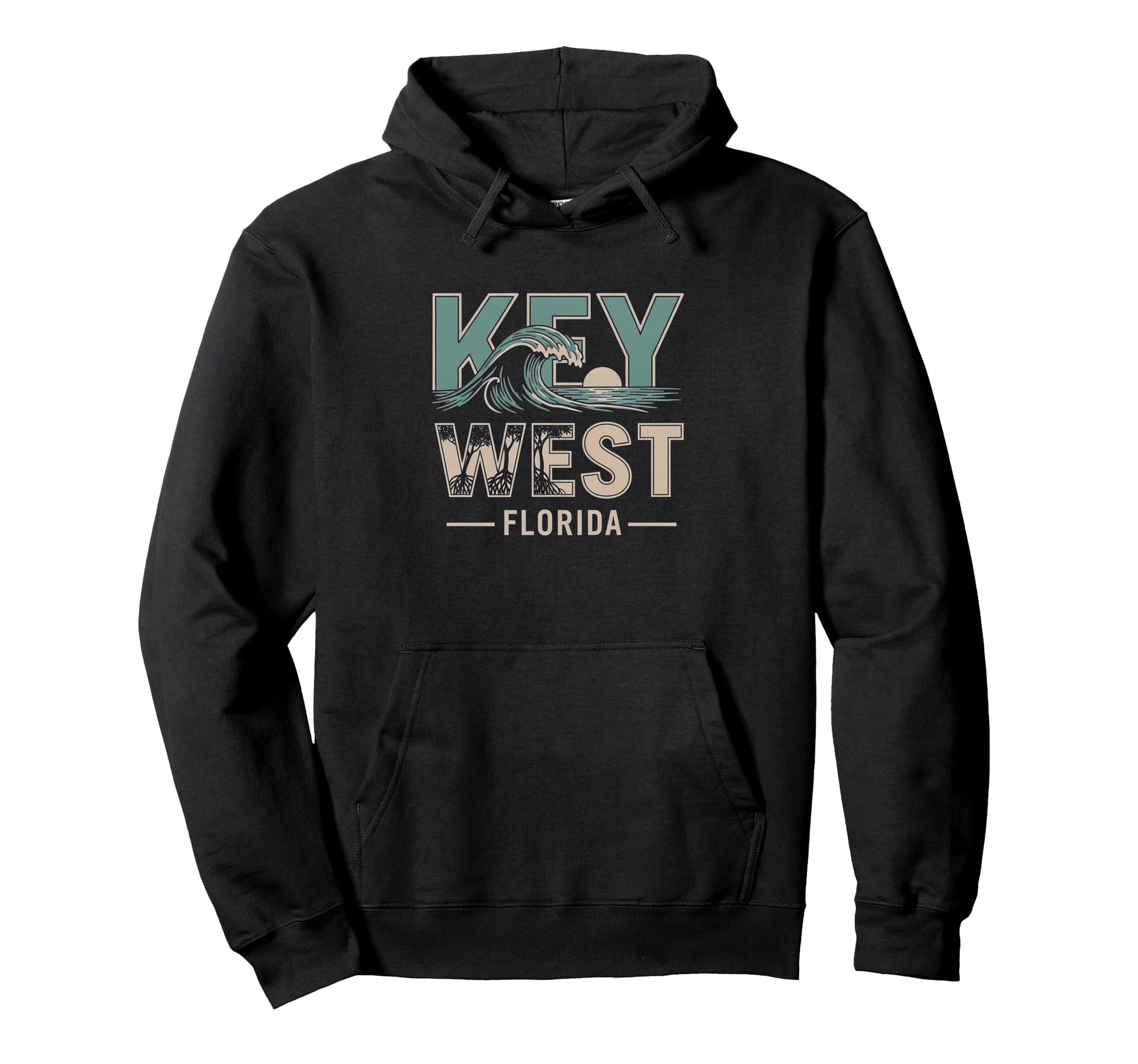 Key West Florida Hoodie - Streetwear Style for Adults - T-Shirt, Sweatshirt, Hoodie