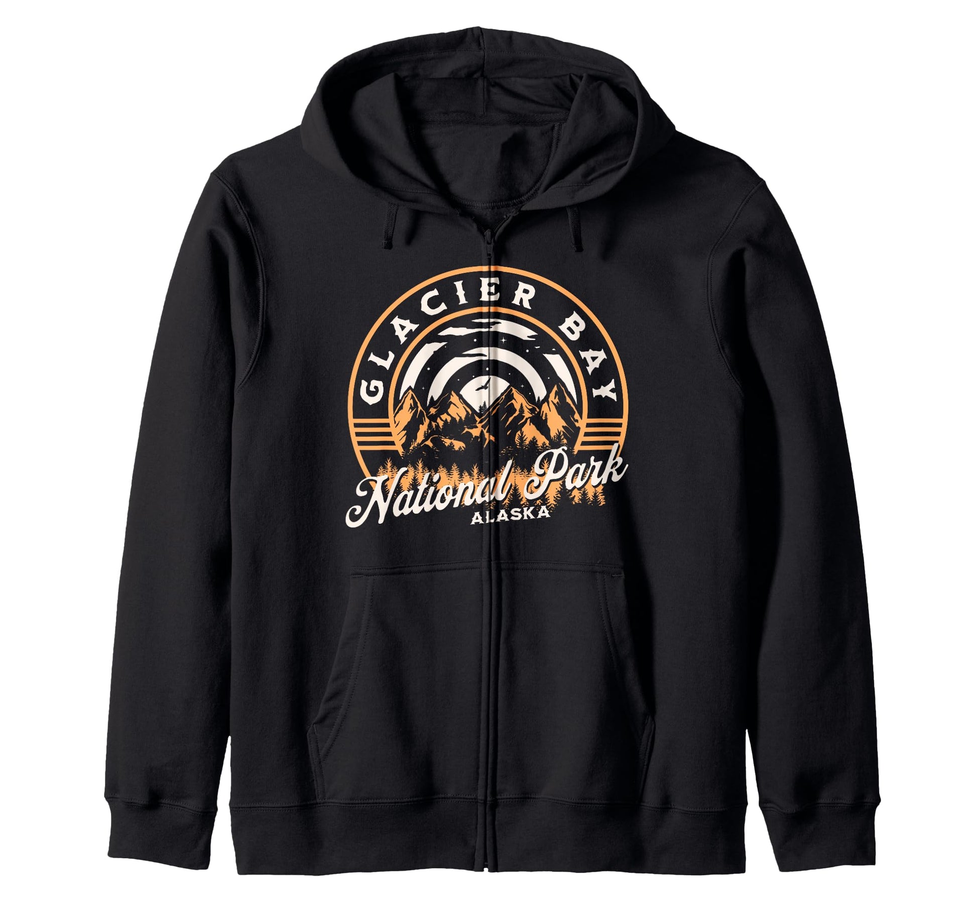 Glacier Bay National Park Alaska Sweatshirt - Custom Art Print for Adults - T-Shirt, Sweatshirt, Hoodie