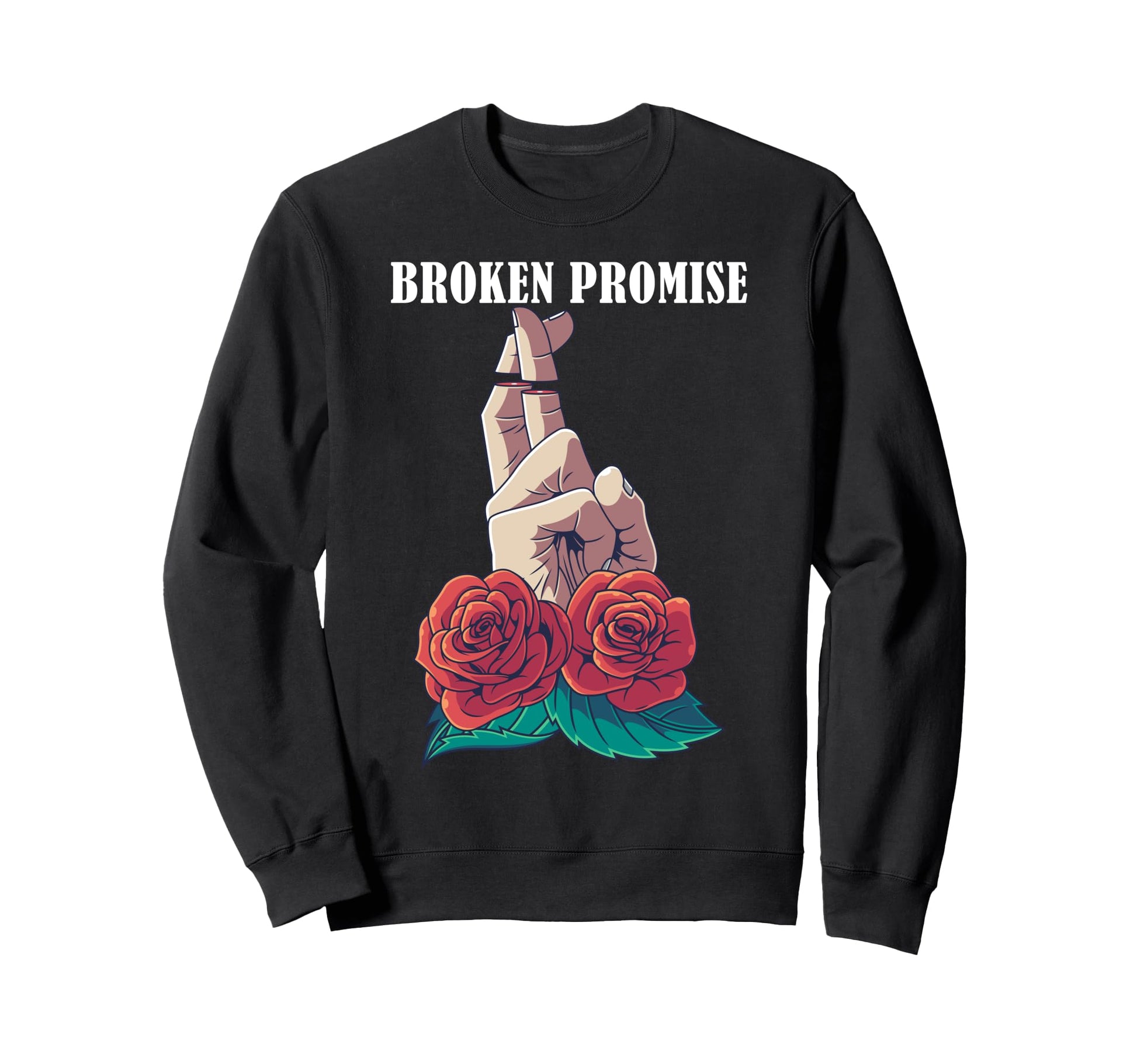 Broken Promise Aesthetic Vaporwave Sweatshirt - Streetwear Style Men Women - T-Shirt, Sweatshirt, Hoodie