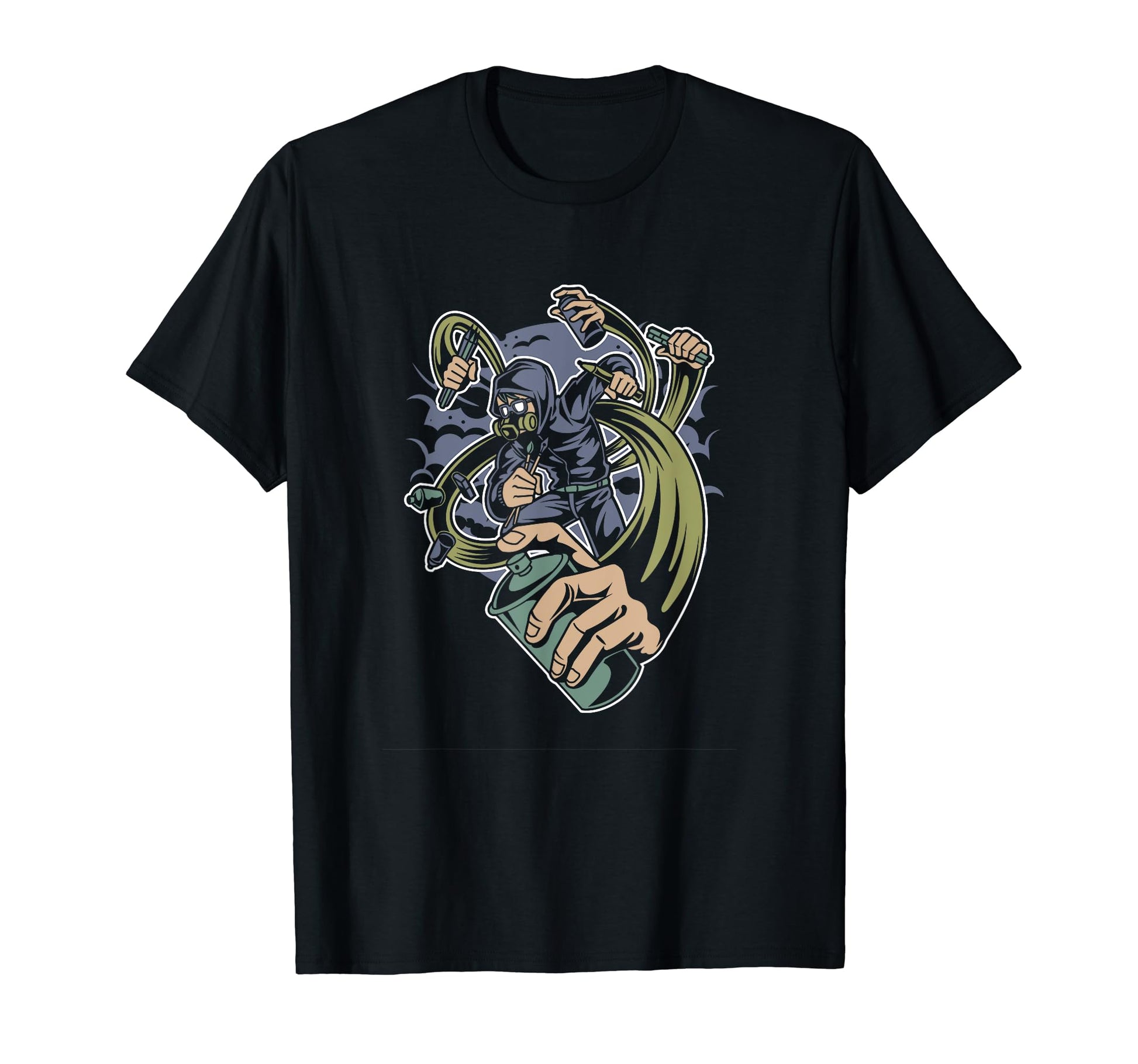 Graffiti Hip Hop Old School Graffiti T-Shirt - Minimalist Print for Adults - T-Shirt, Sweatshirt, Hoodie