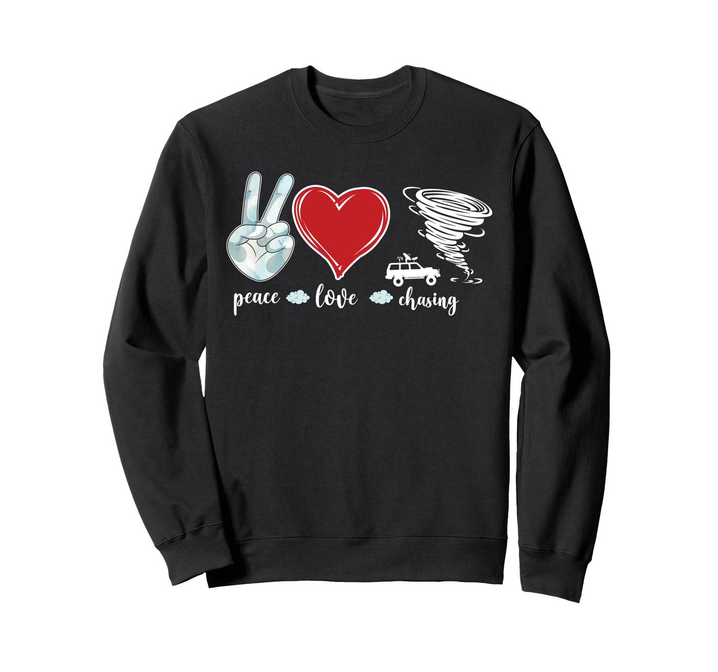 Storm Chaser Hurricane Meteorology Sweatshirt - Unique Graphic Unisex - T-Shirt, Sweatshirt, Hoodie