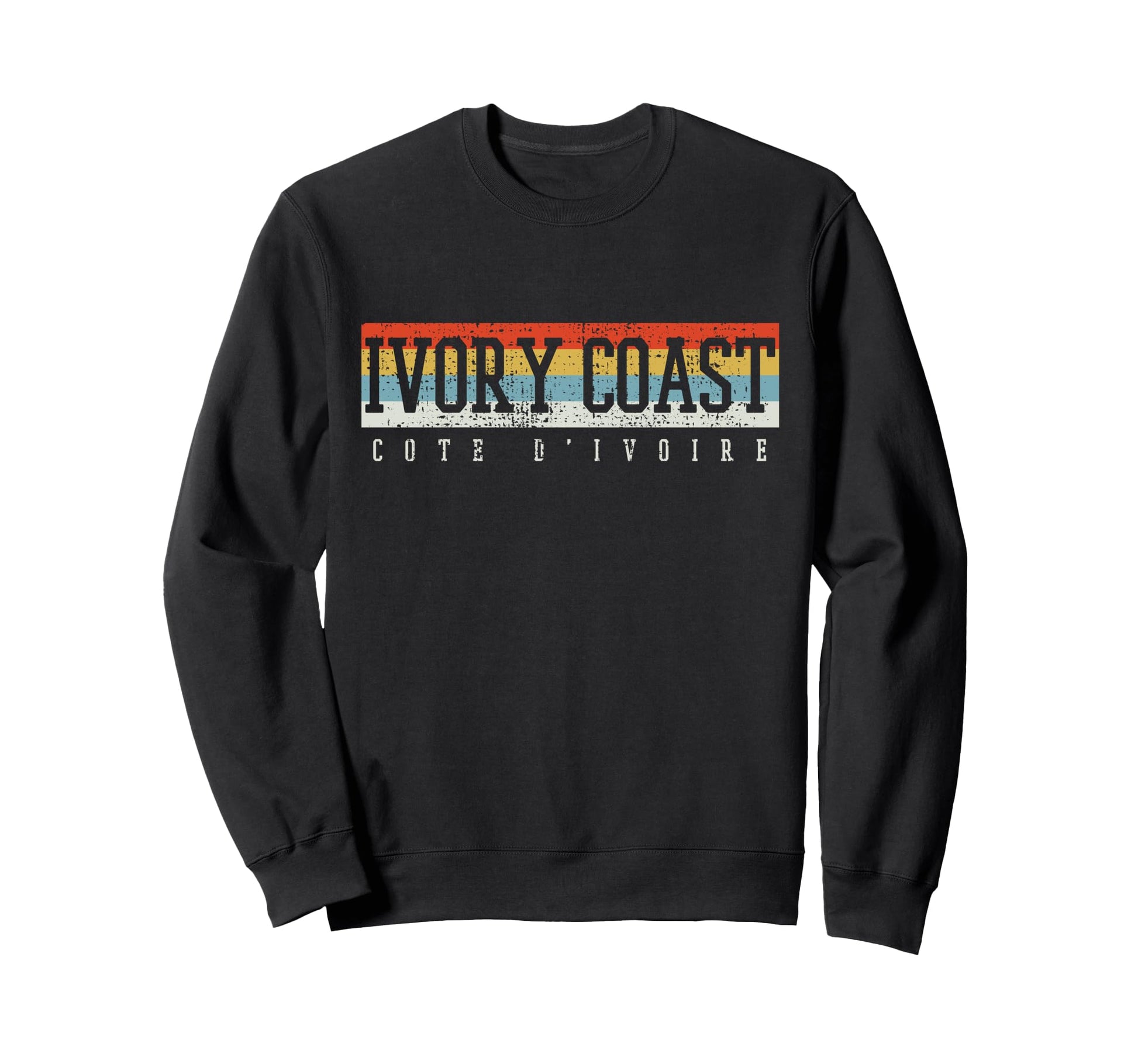 Ivory Coast Country Pride West Africa Sweatshirt - Trendy Graphic Men Women - T-Shirt, Sweatshirt, Hoodie