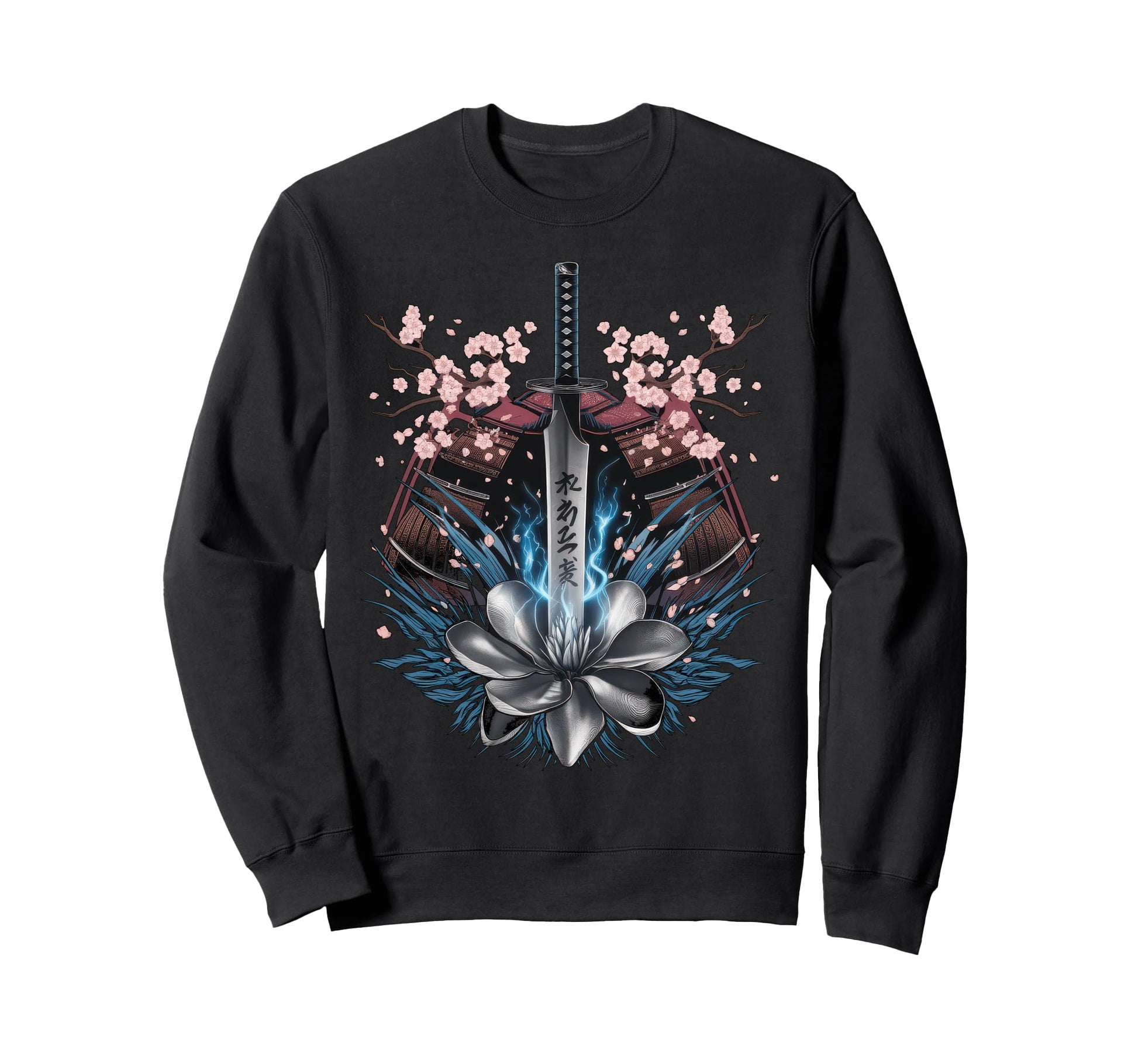 Japanese Aesthetic Streetwear Backprint Sweatshirt - Unique Graphic Unisex - T-Shirt, Sweatshirt, Hoodie