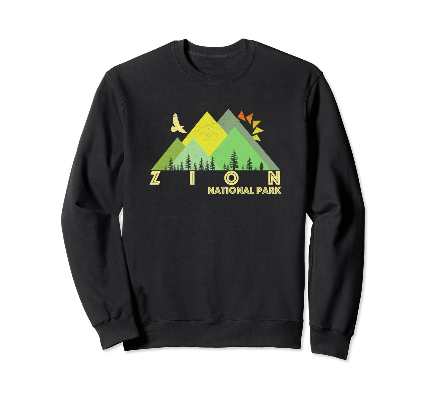 Zion National Park Sweatshirt - Trendy Graphic for Adults - T-Shirt, Sweatshirt, Hoodie