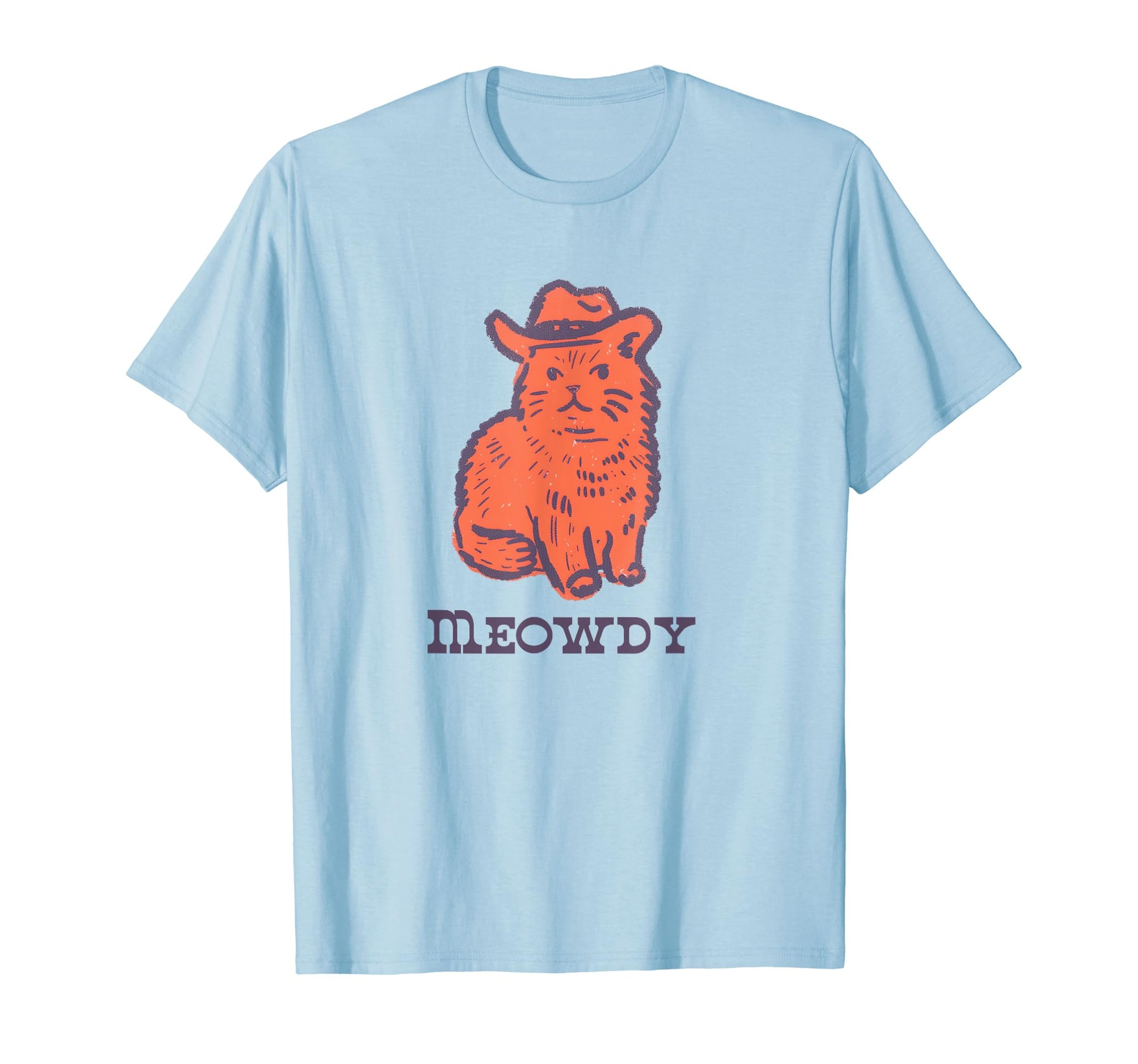 Meowdy Funny Country Music Cat T-Shirt - Novelty Apparel for Adults - T-Shirt, Sweatshirt, Hoodie