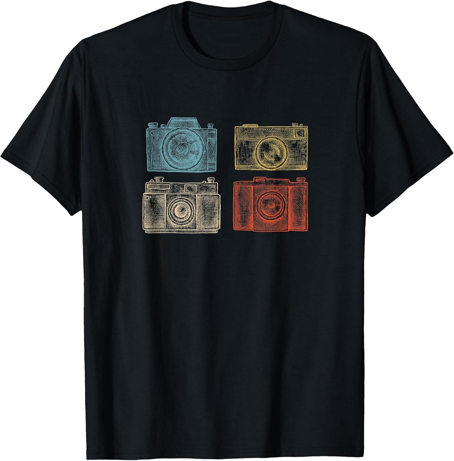 Awesome Vintage Photography Shutter GFX - Adult & Kids T-Shirts, Sweatshirts & Hoodies apparel design preview 1